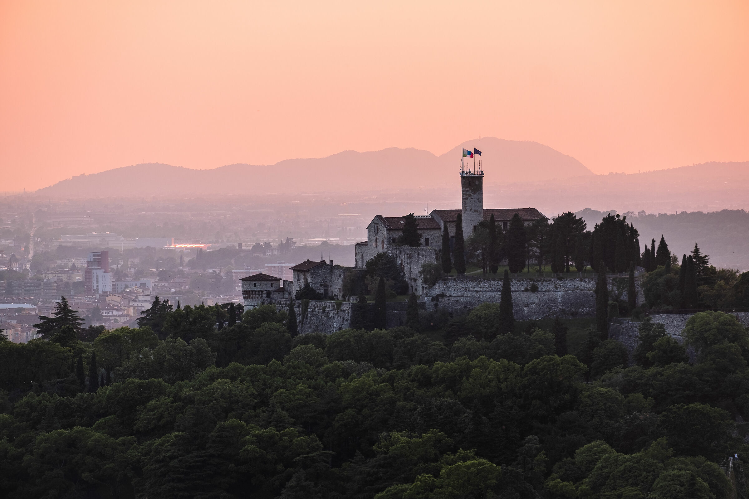 The timeless charm of the Castle - Brescia...