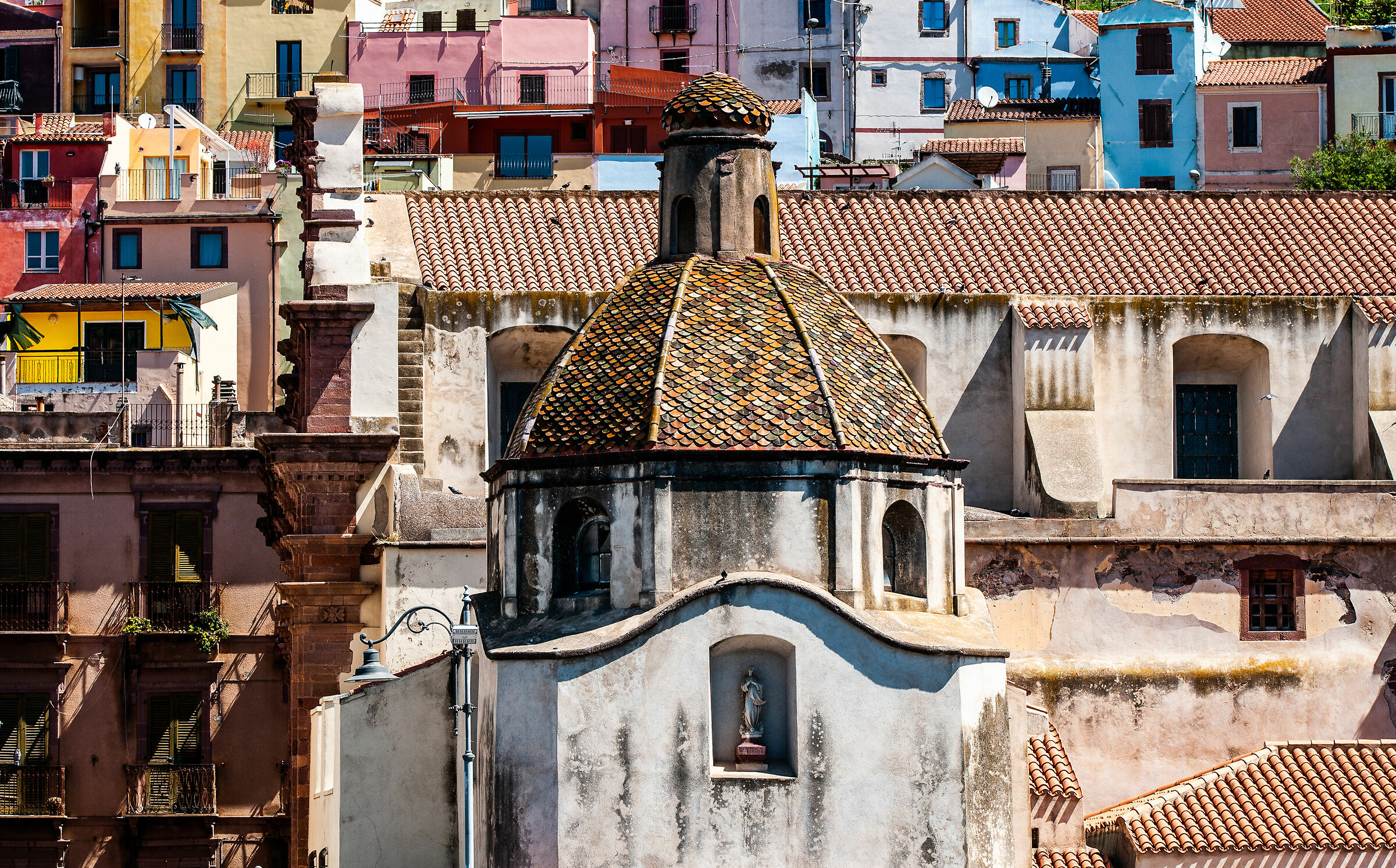 Houses, roofs and bell towers...
