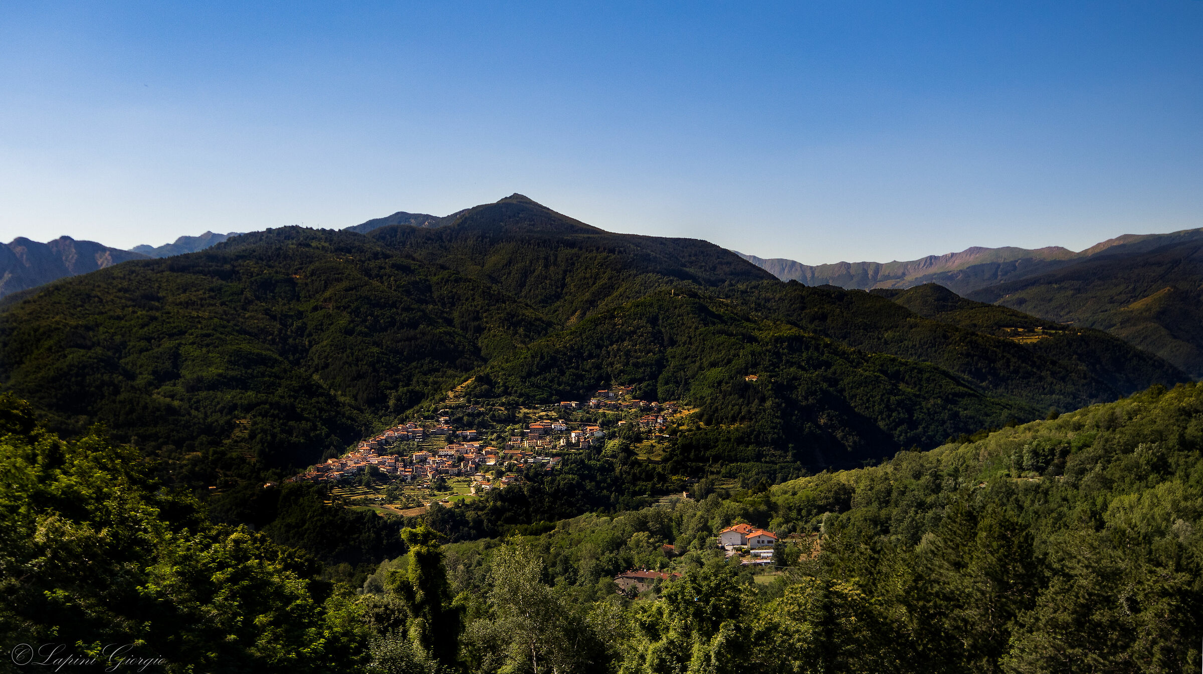 Popiglio village of Pistoiese Mountain ...