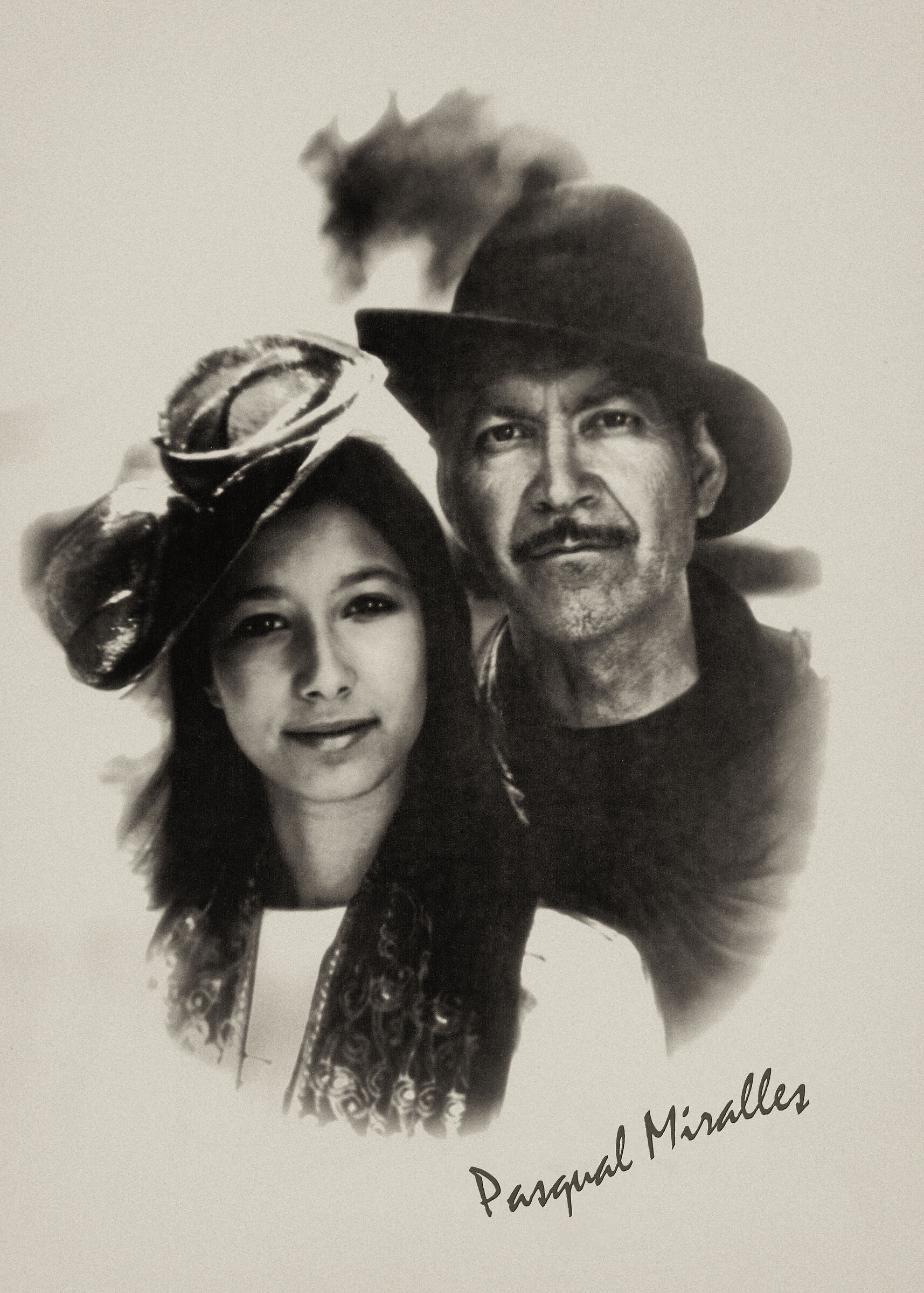 Portrait of Eli and Emme by Pasqual Miralles ...
