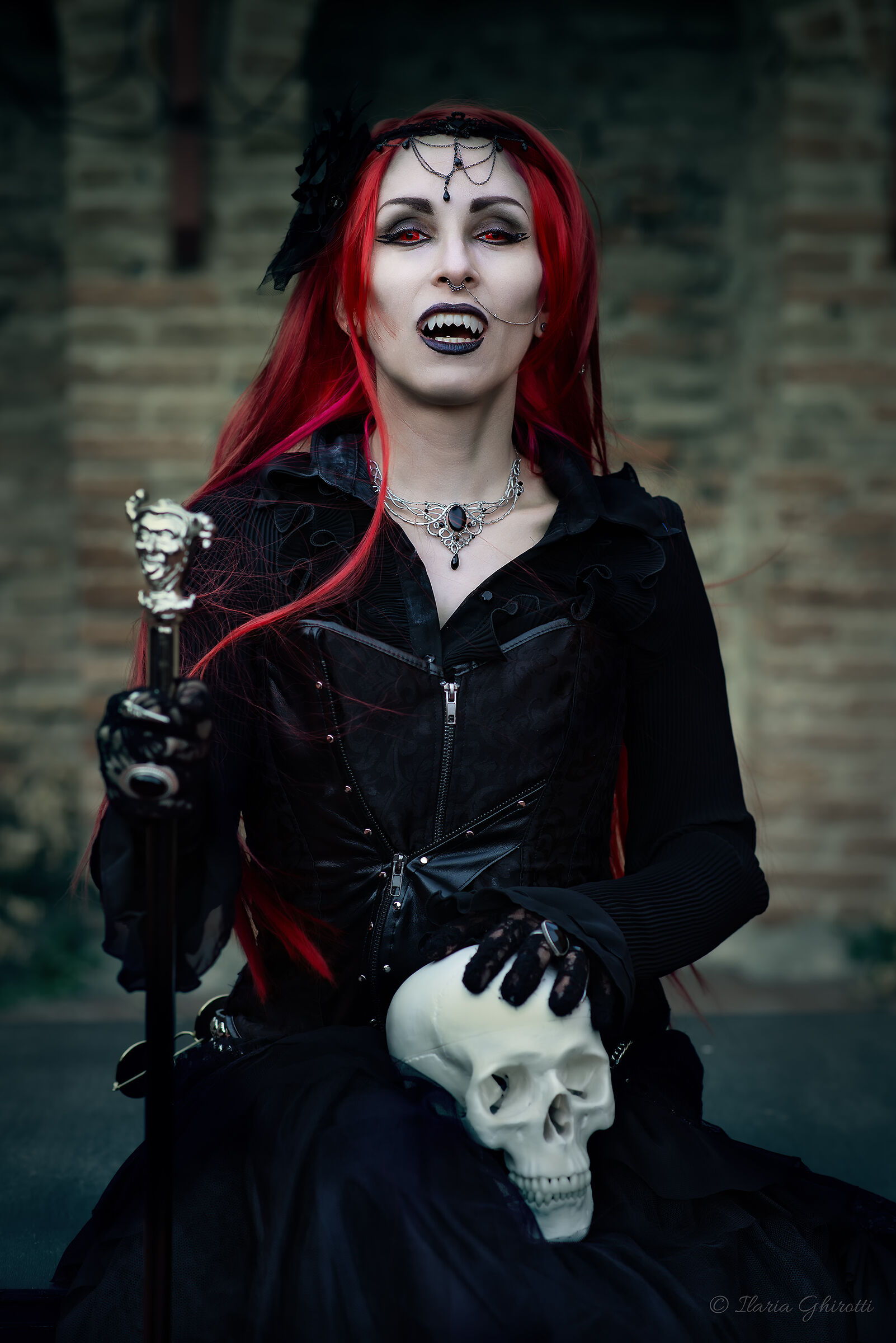 The red-haired vampire...
