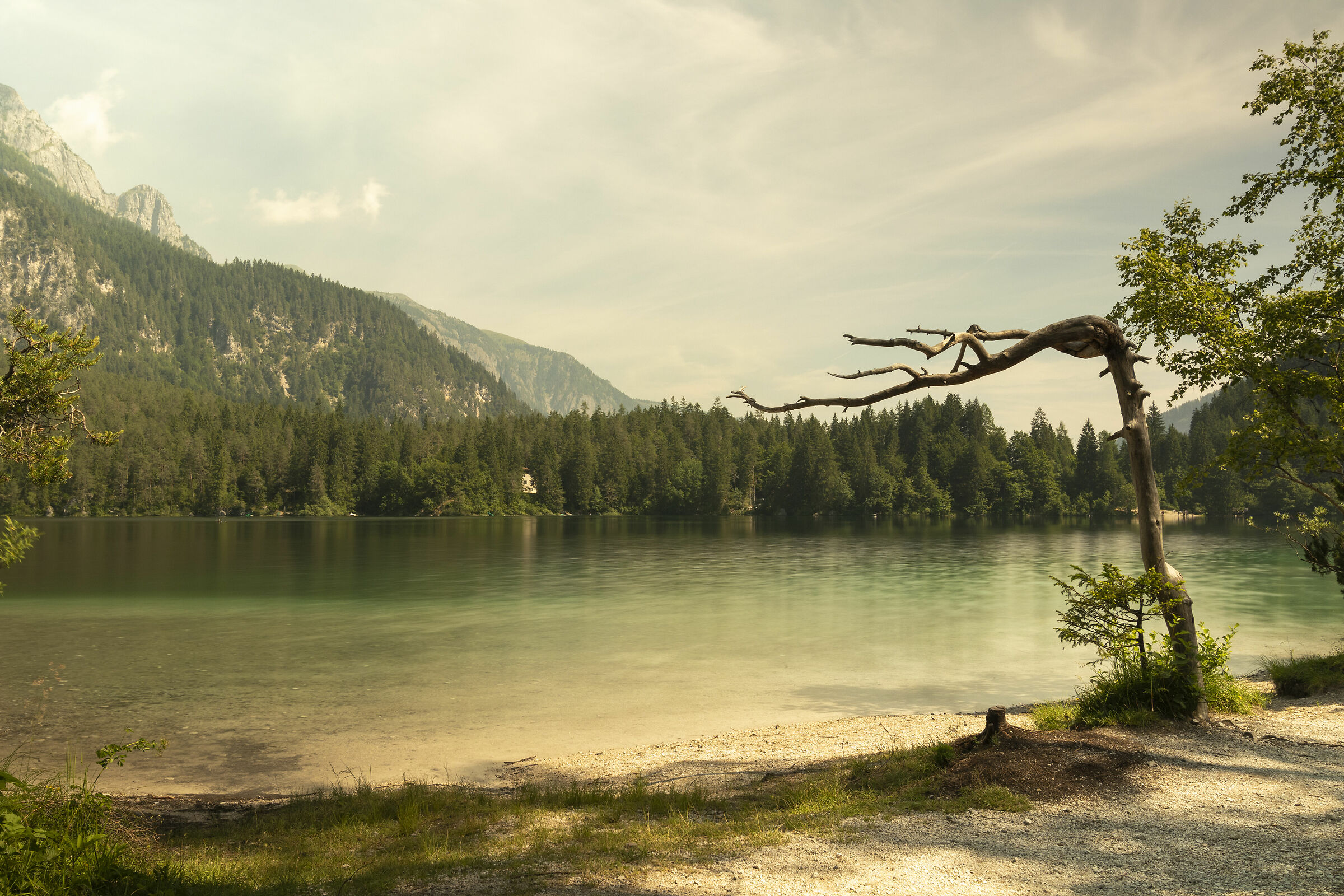 The heat of the lake (tovel)...