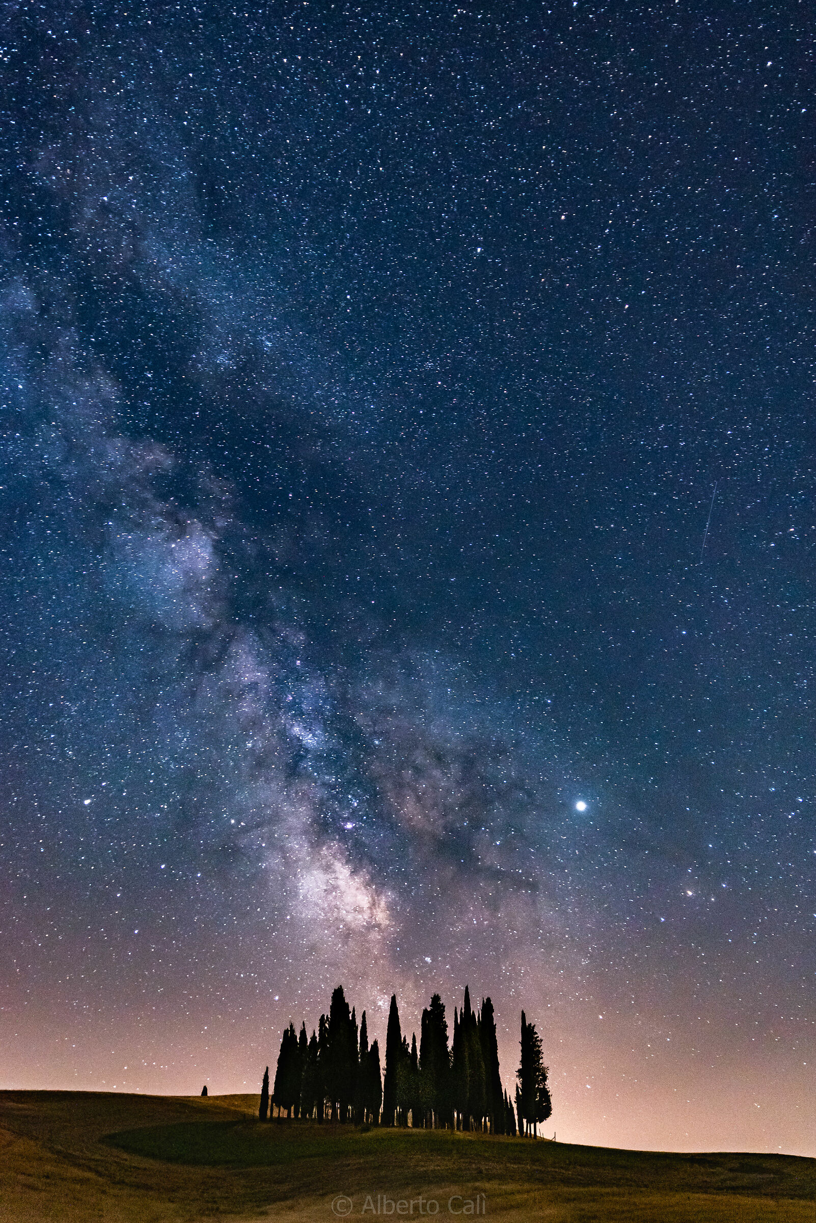 Milky Way in Val D'Orcia...