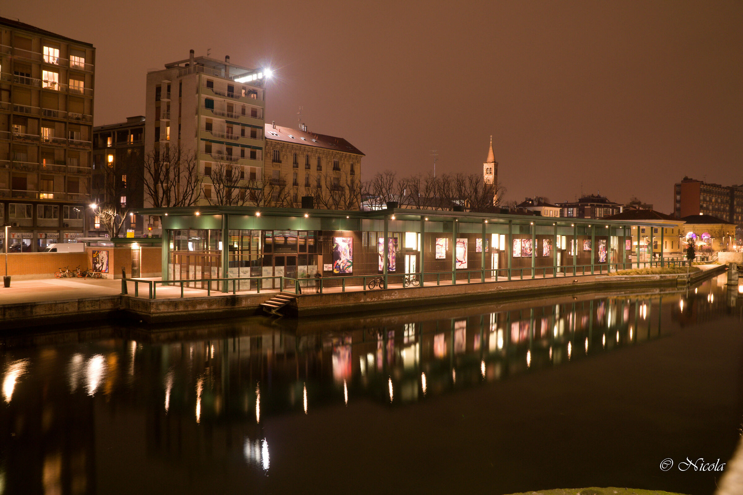 La darsena...