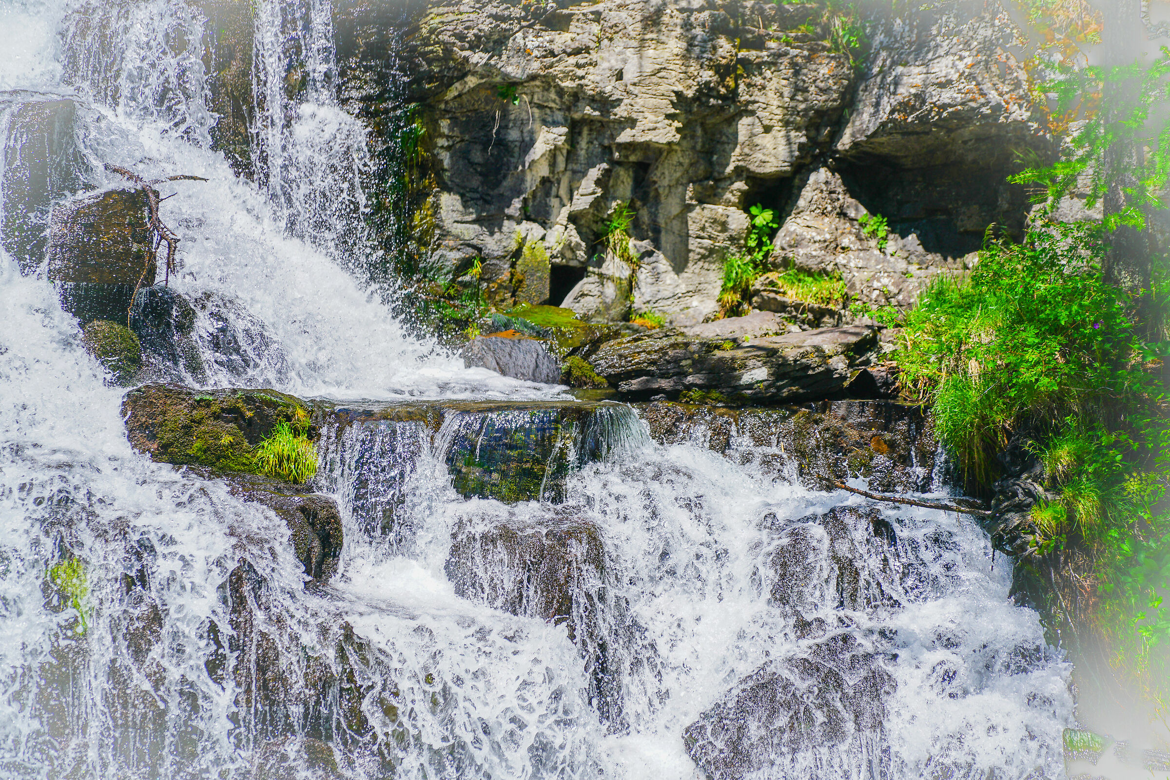 Waterfall in ValClaret...