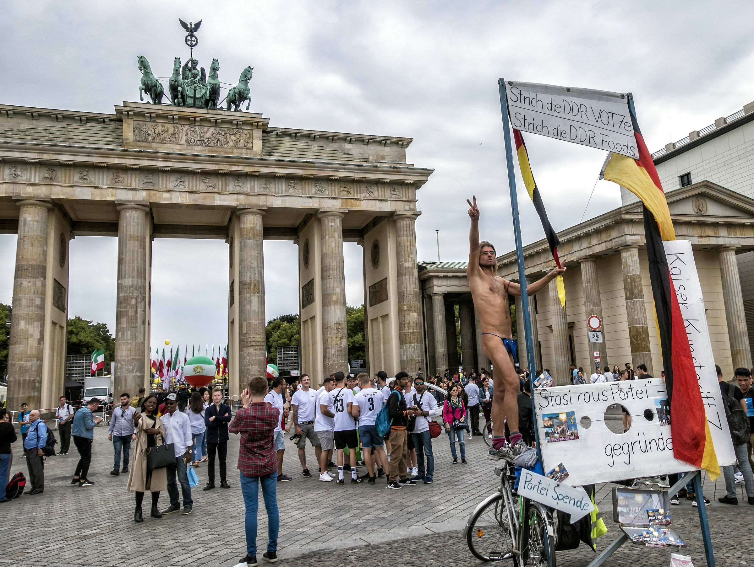 Proteste a Berlino...