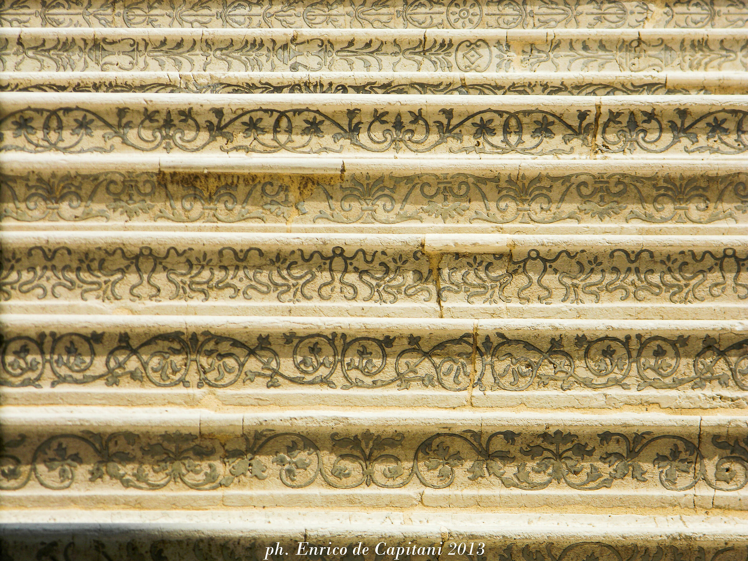 Venice 2013: the steps of Palazzo Ducale...