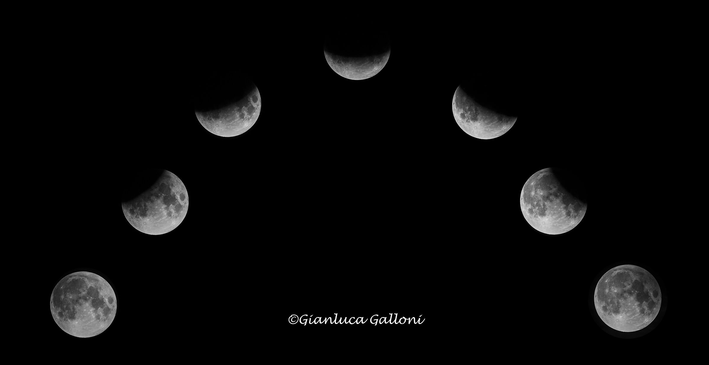 Composizione eclissi Lunare 16 Luglio...