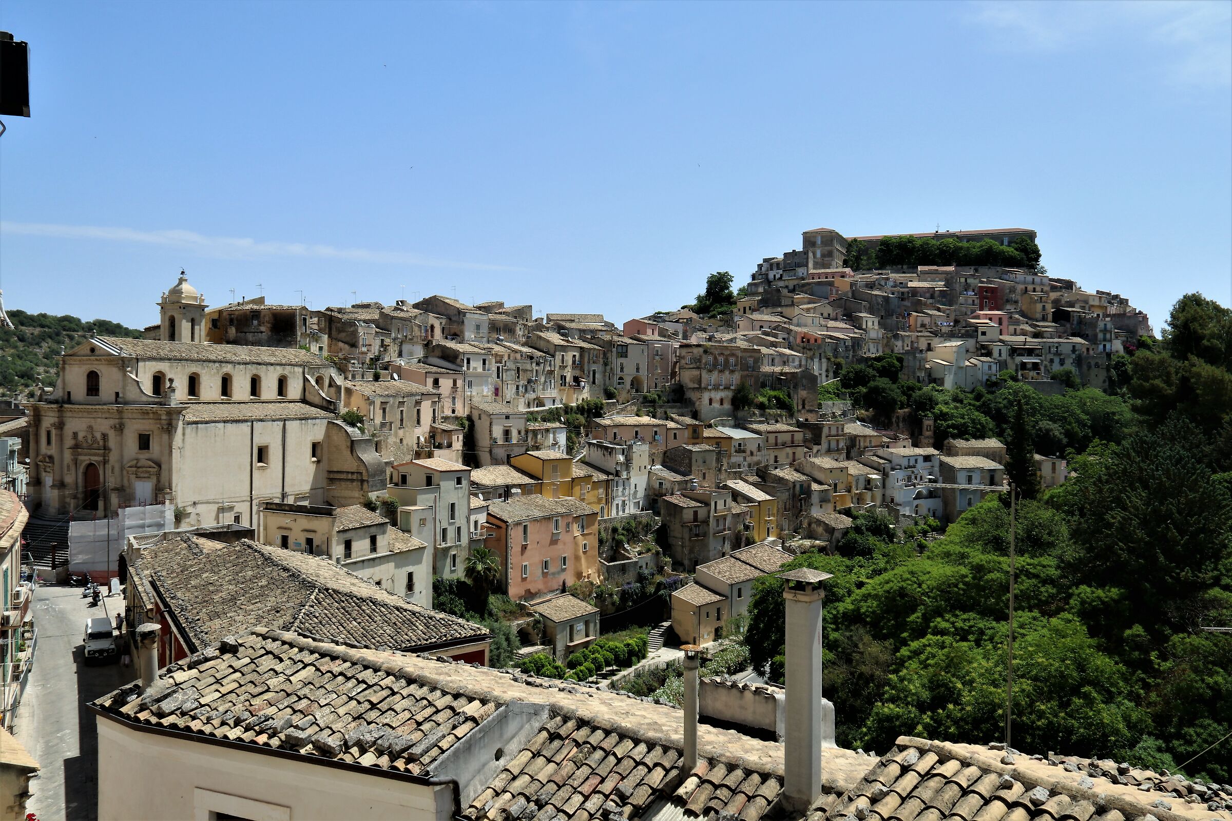 Overview of the Ragusa Ibla Historical Centre...