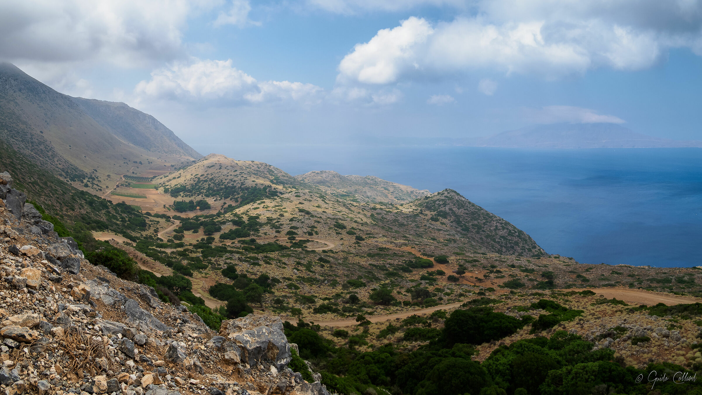 Around the island of Crete...