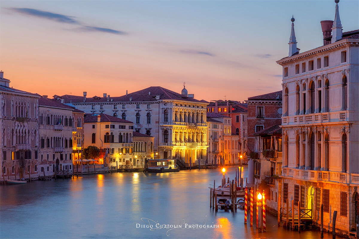 Twilight on the Grand Canal...