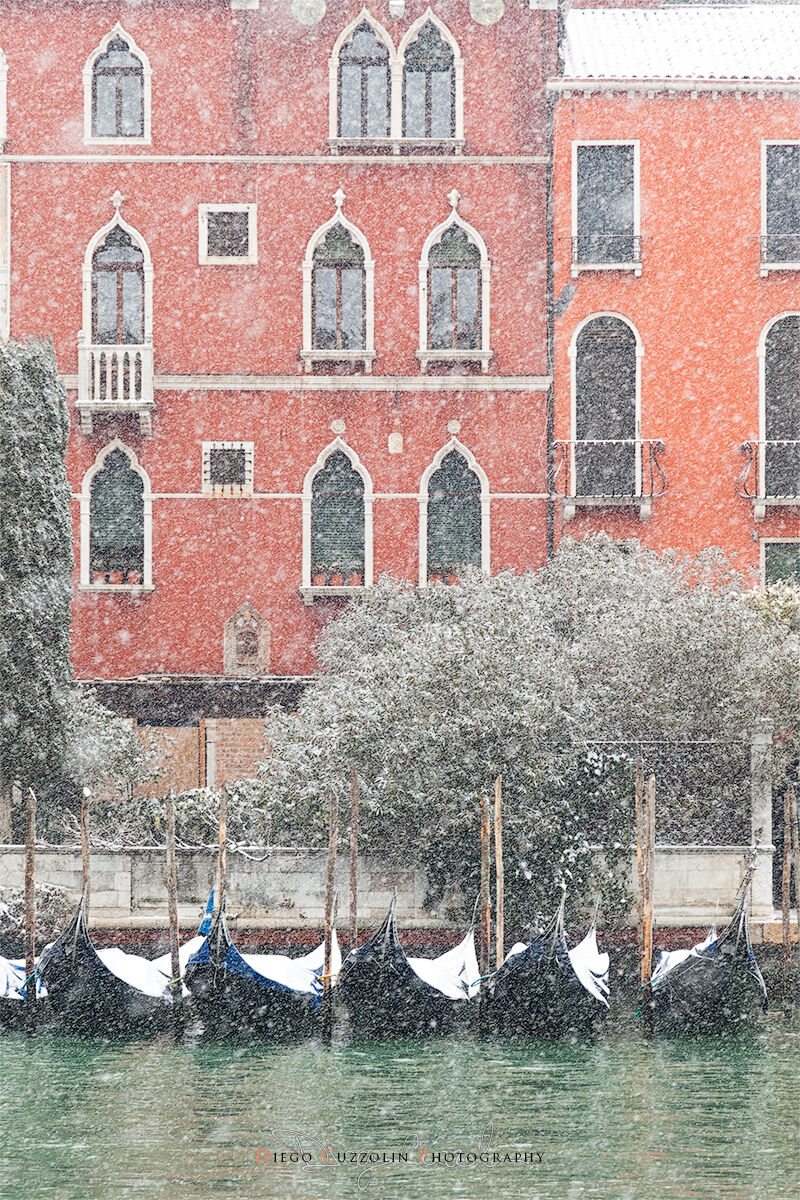 Snowfall on the Grand Canal...