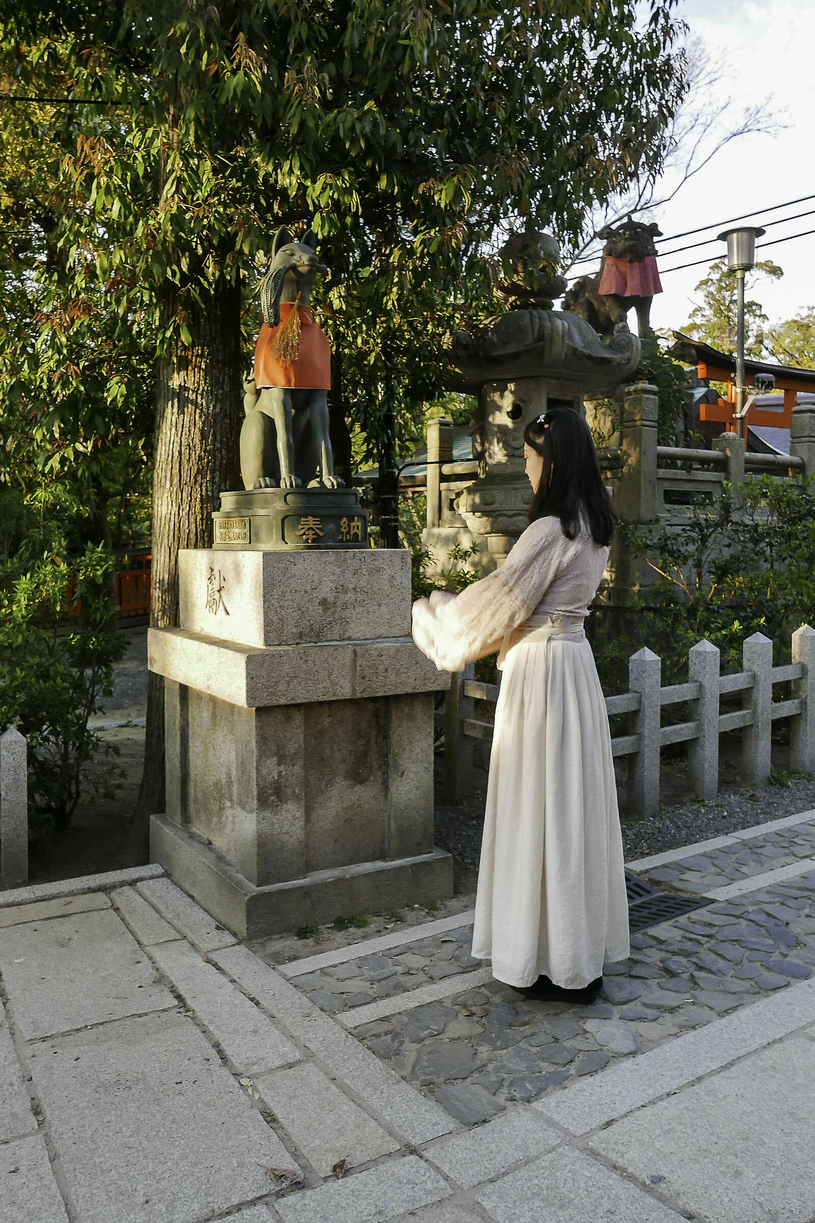 Preghiera al Fushimi Inari-taisha...