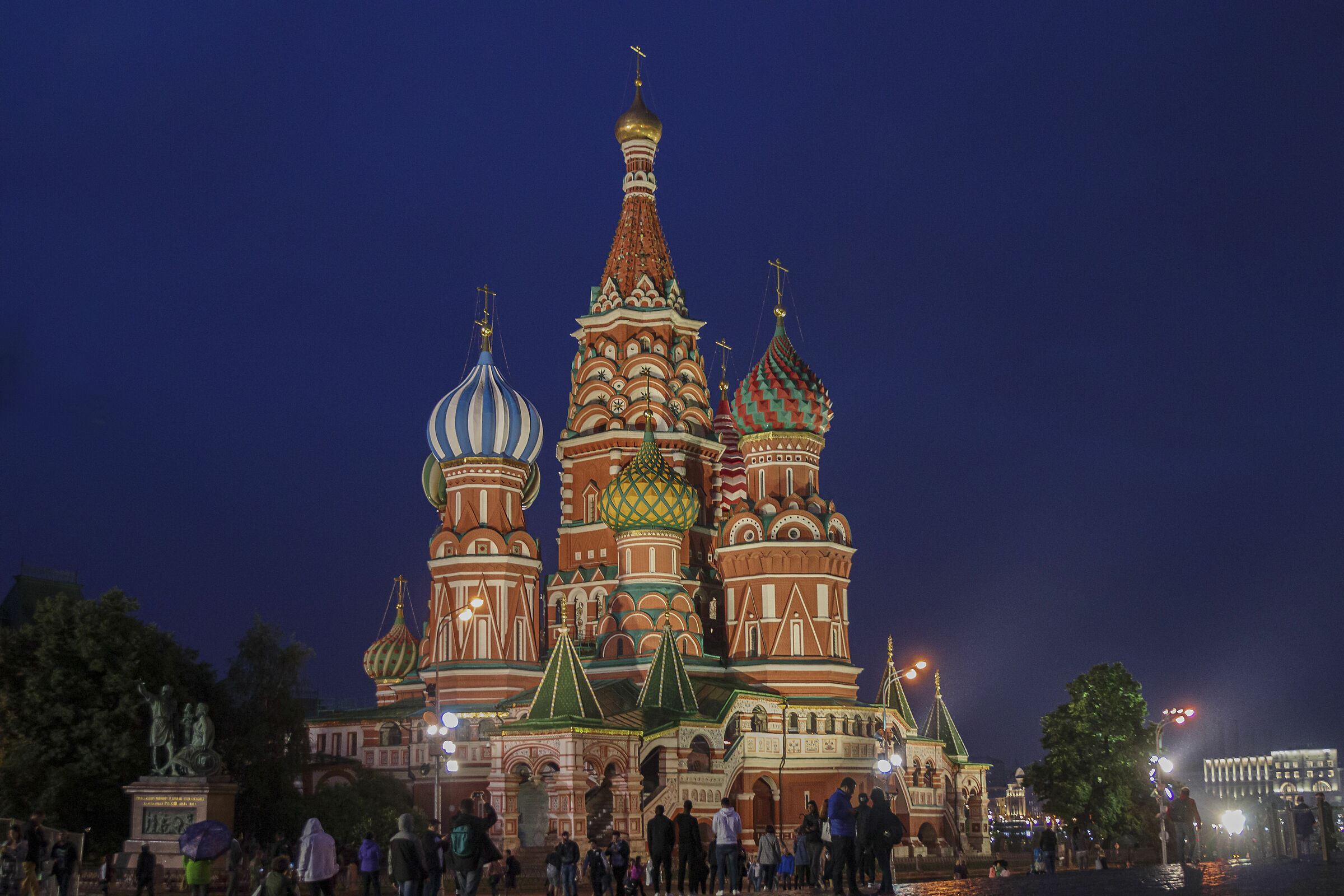 Moscow.St. Basil's Cathedral....