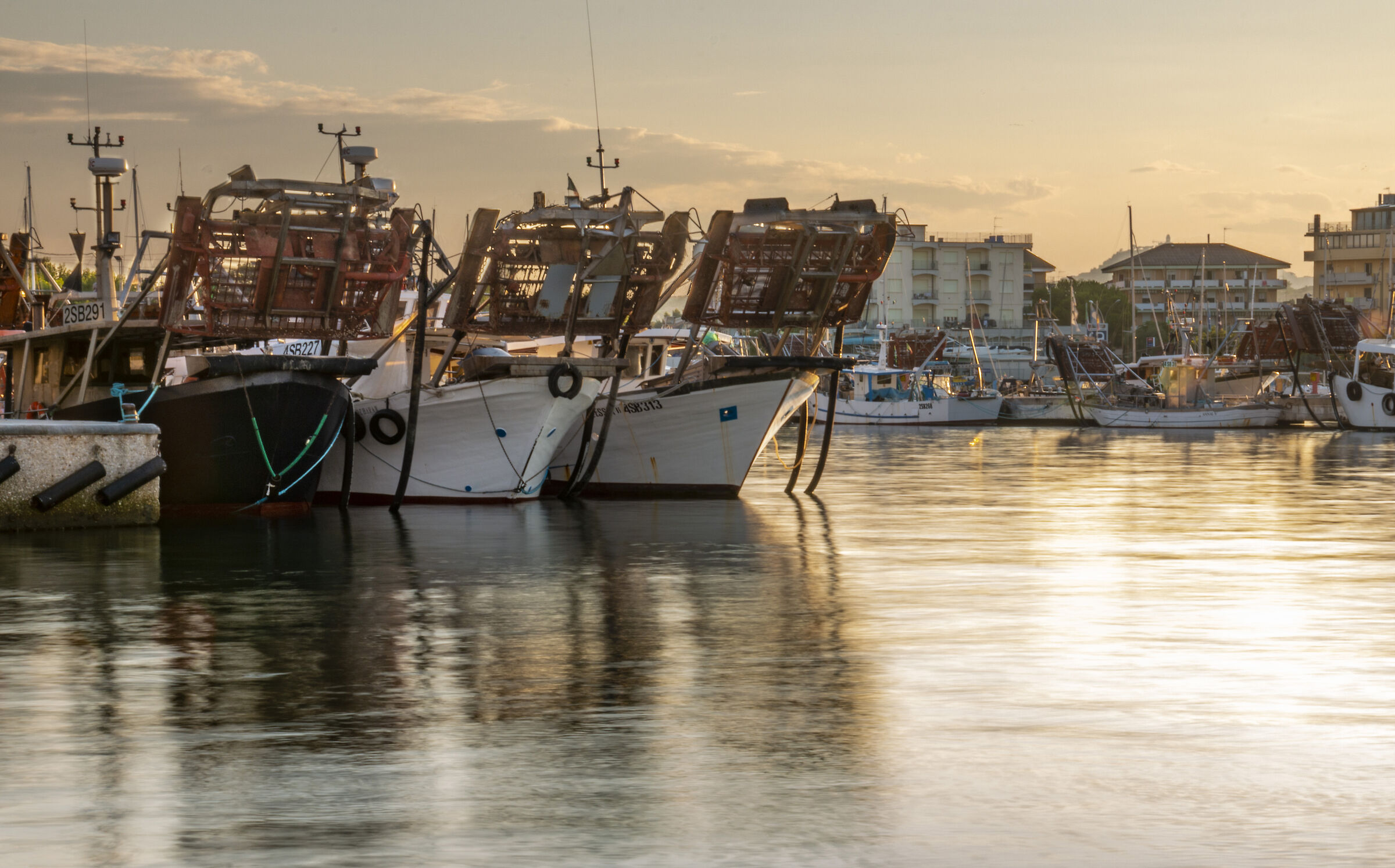 Porto San Giorgio fishing boats (FM)...