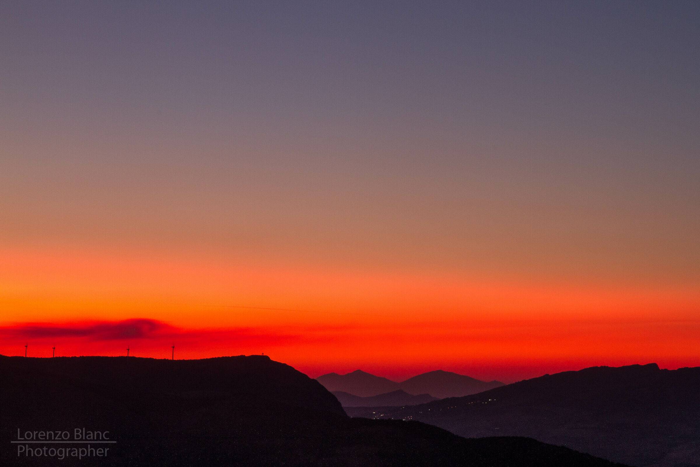 Sunset at Caltabellotta (Sicilia)...