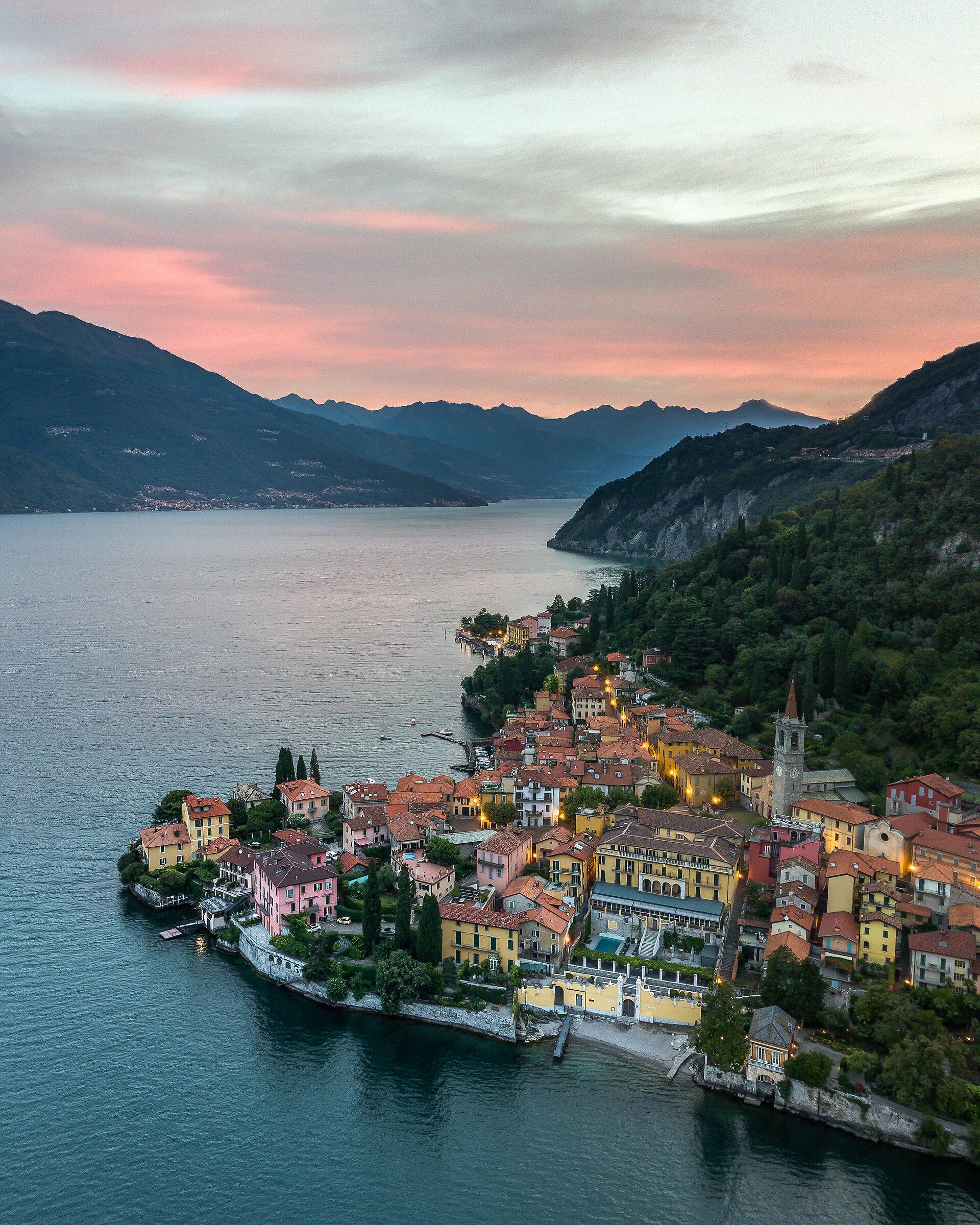 Varenna from above...