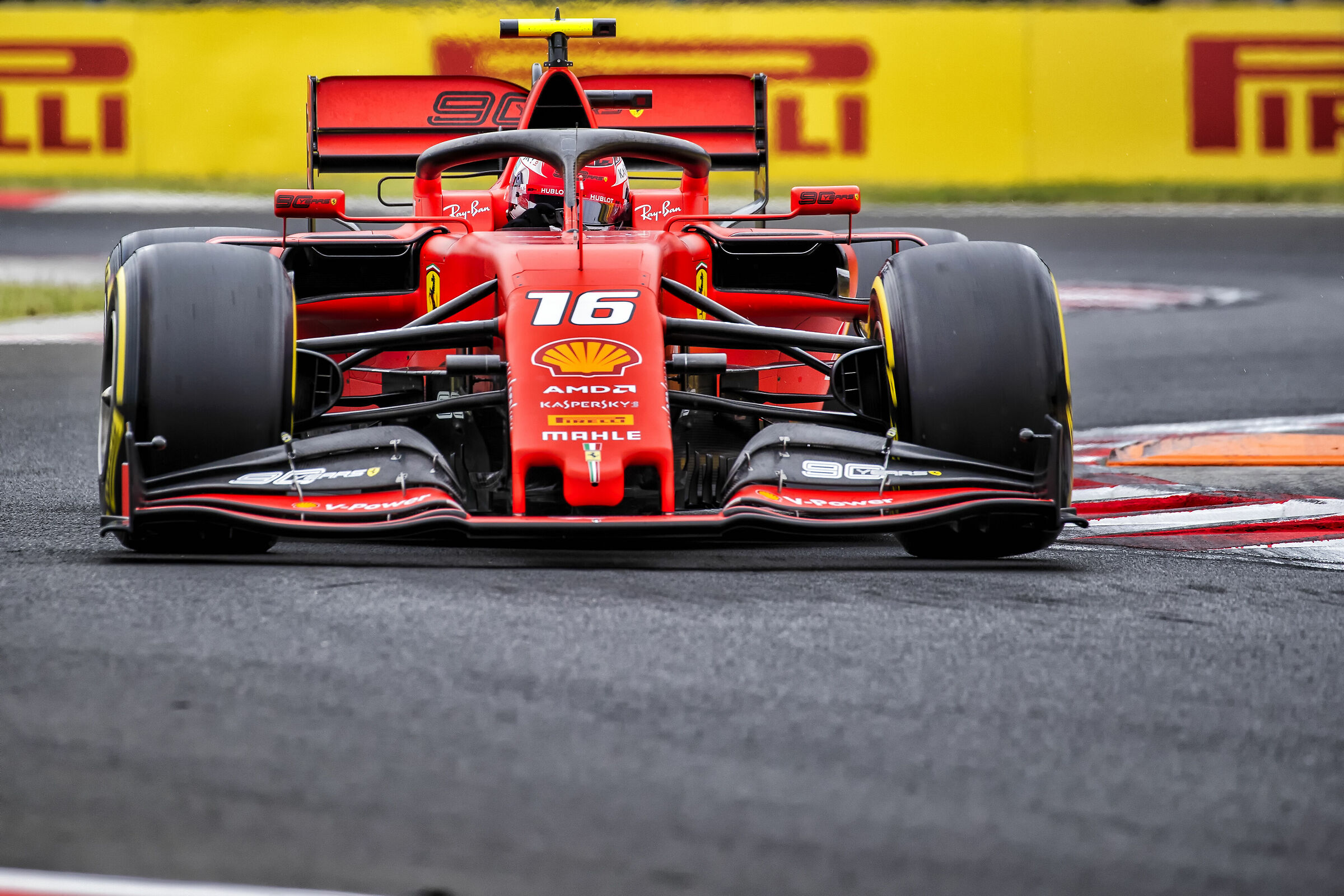 Charles Leclerc, Hungaroring F1 2019...