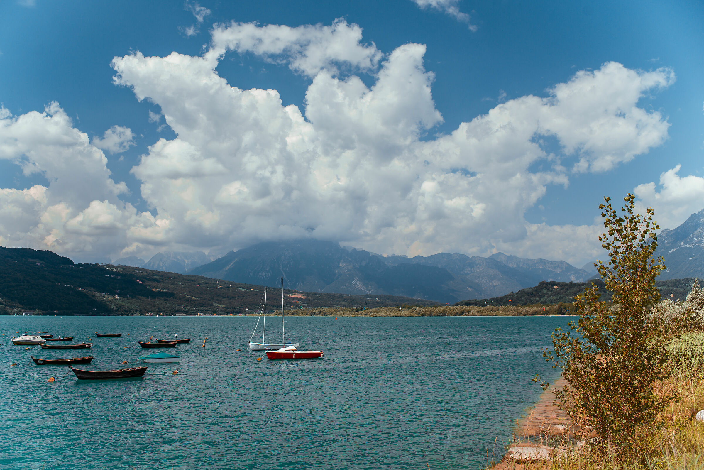 Lake Santa Croce...