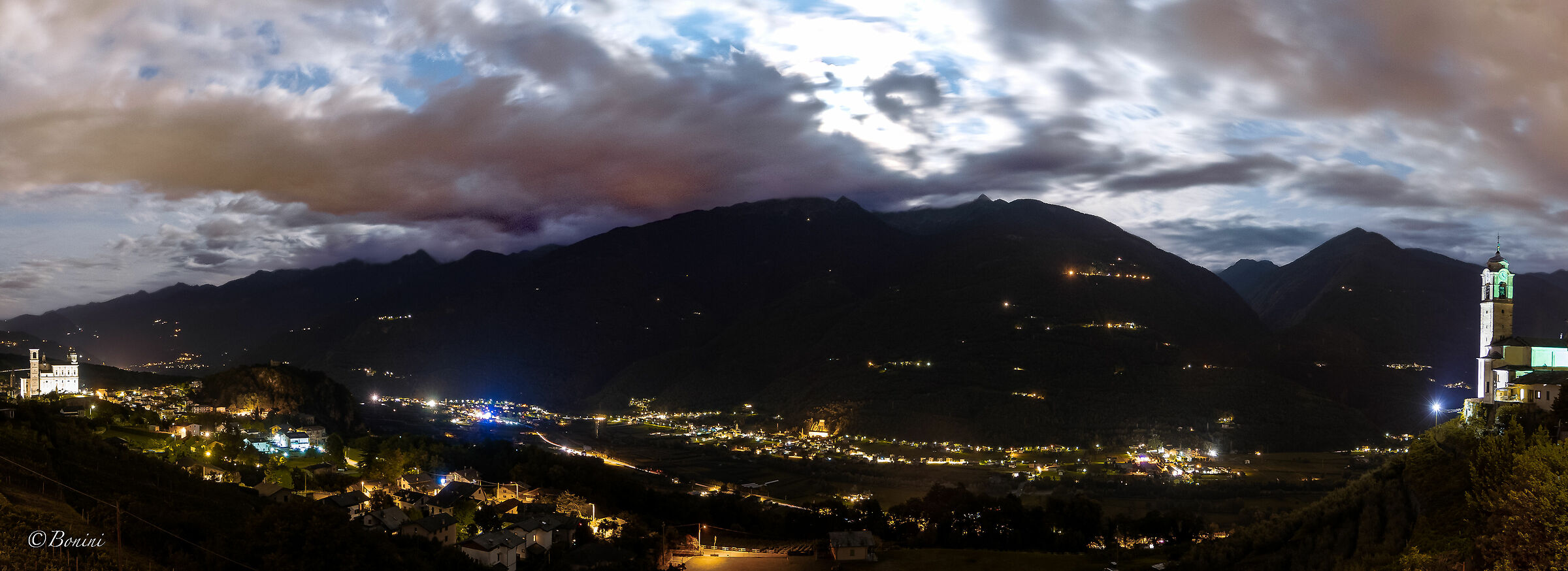 martedi notte in Valtellina...