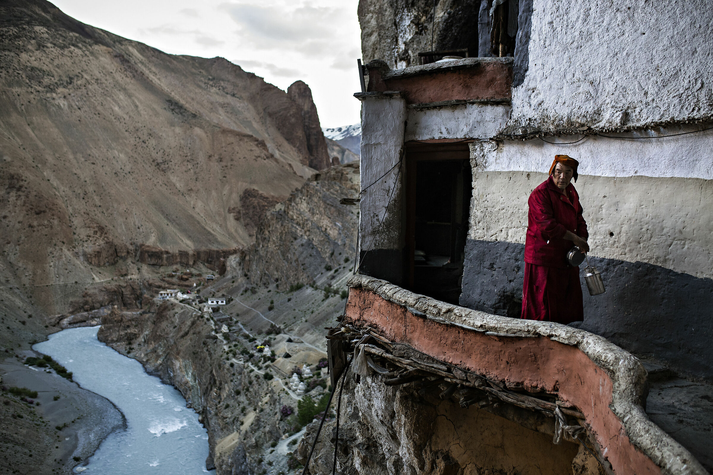 Life of Tibetan monks...