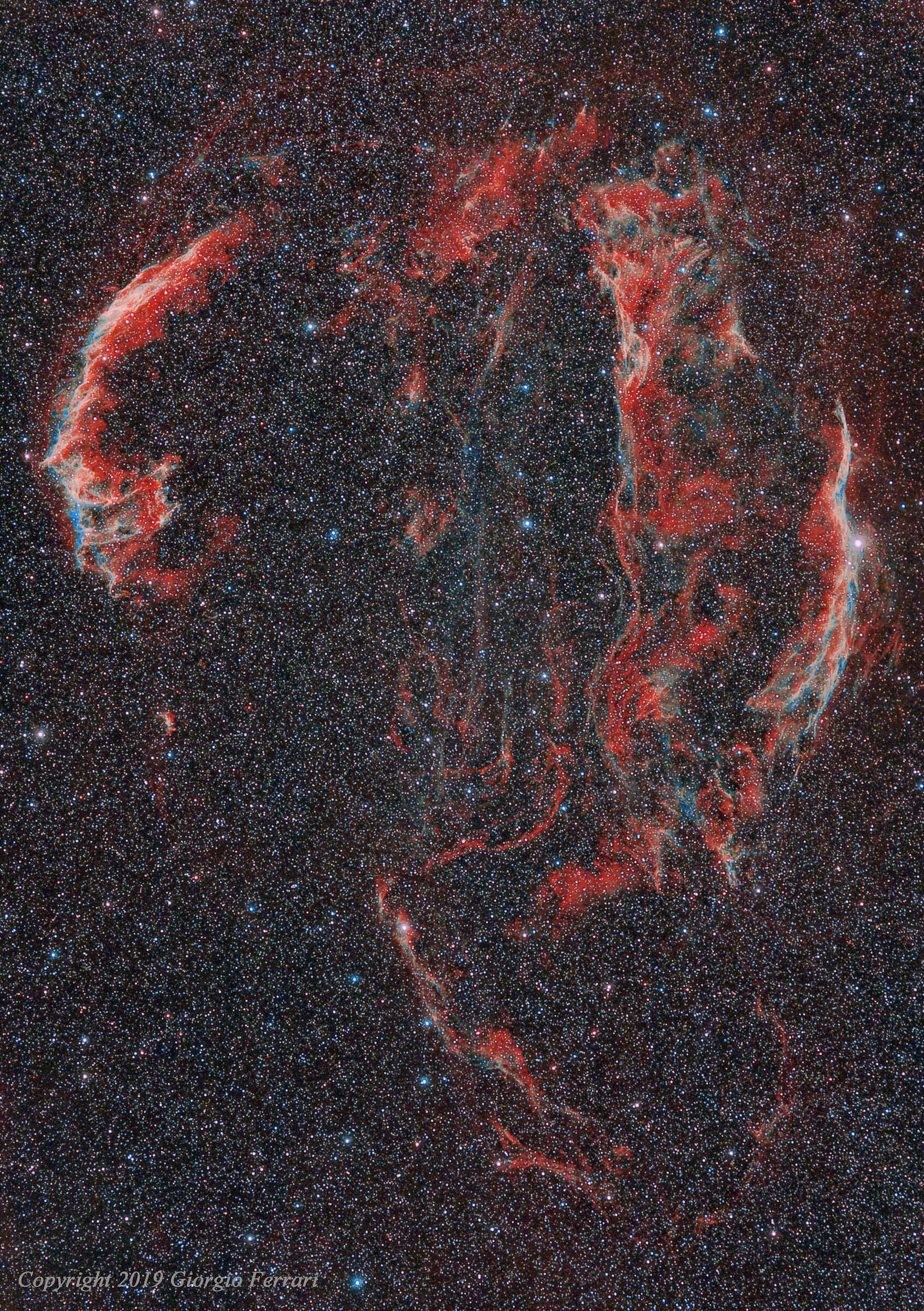 "Cygnus Loop" Velo Nebula...