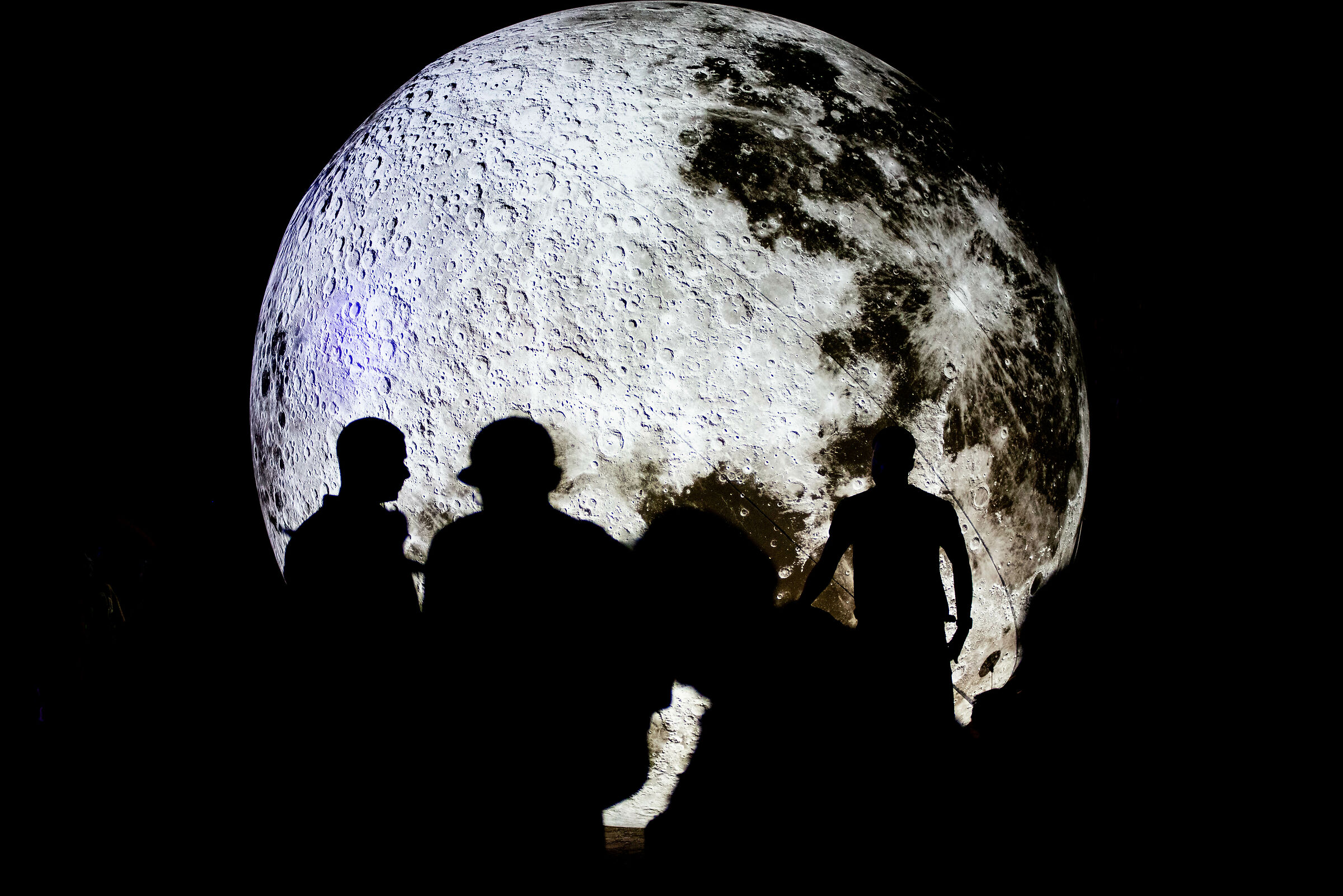 "Men on the Moon" - The Moon and the Calanchi 2019 - Aliano...