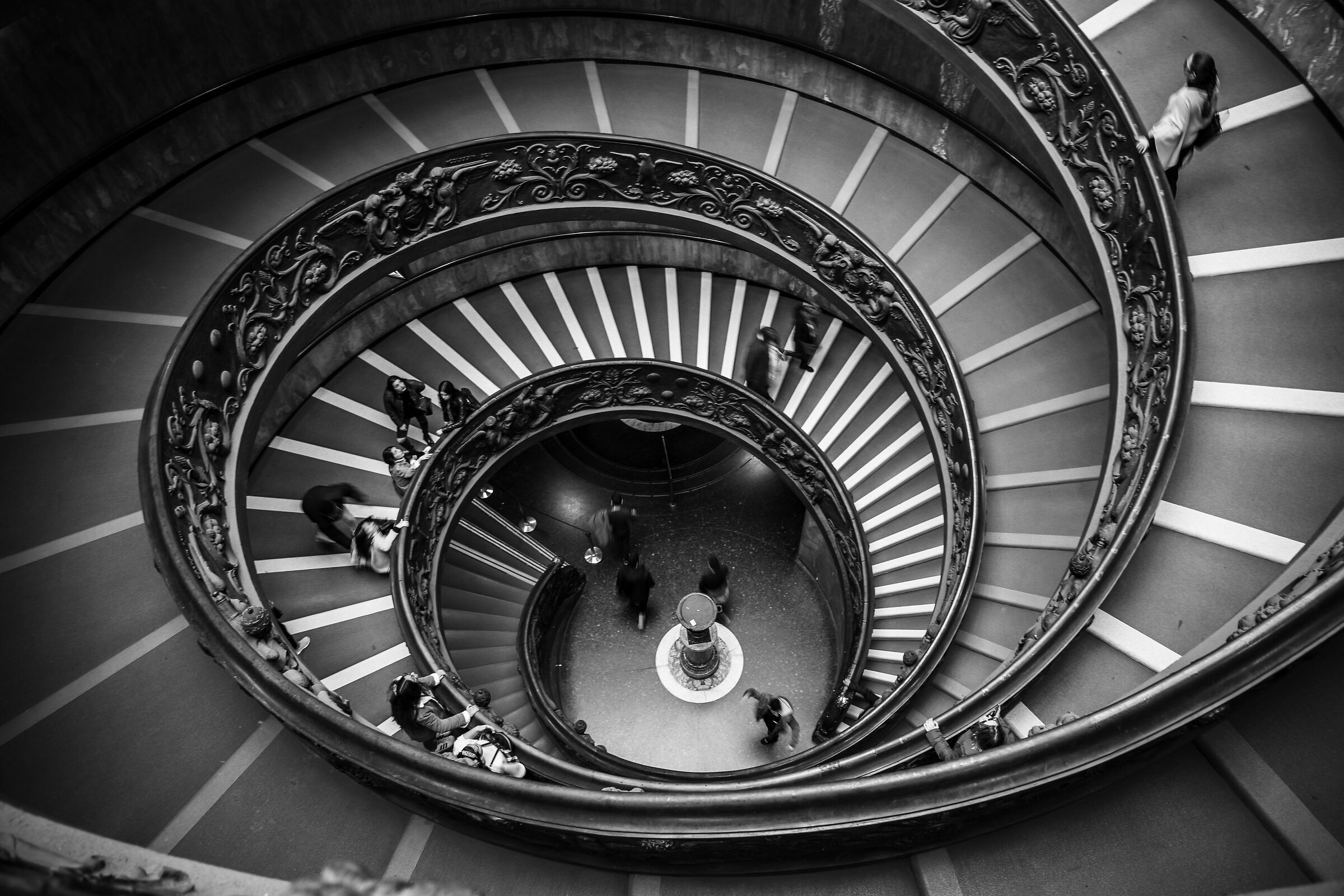 Fibonacci at the Vatican Museums....