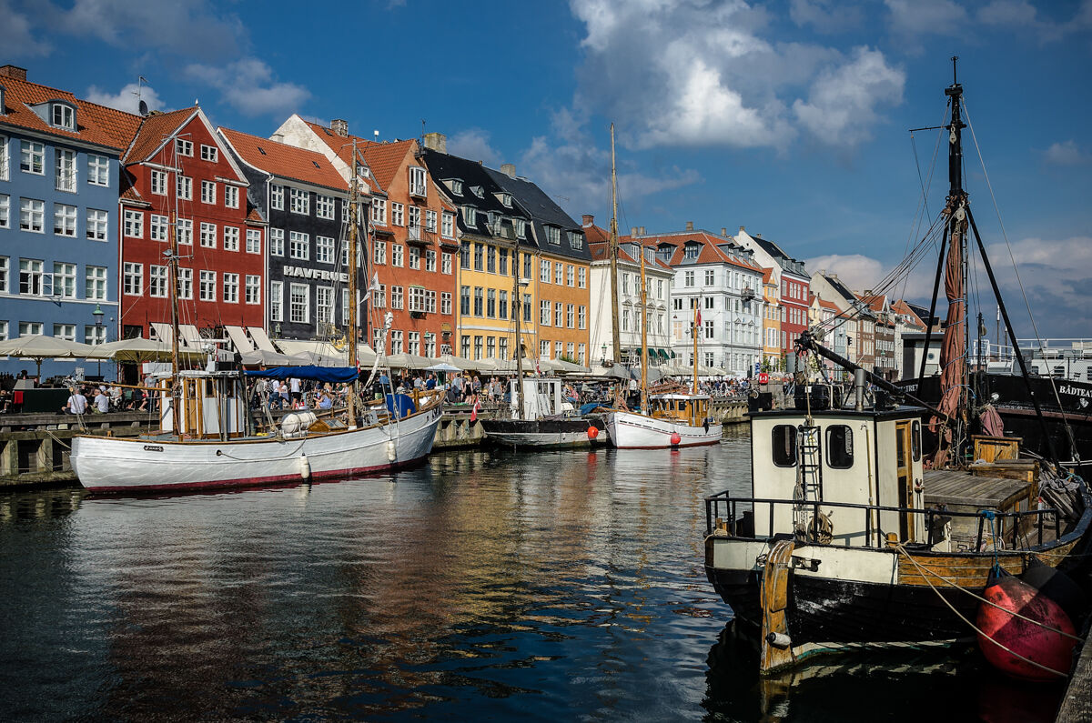 Nyhavn- Il porto antico di Copenaghen...