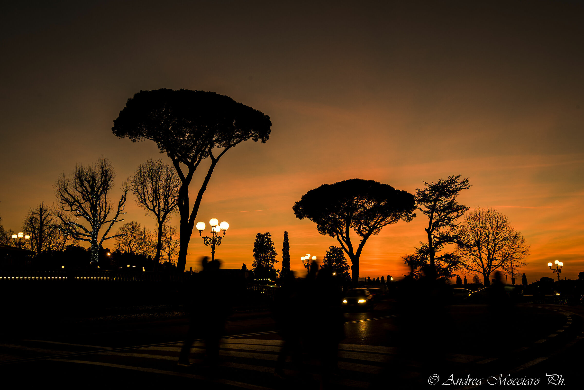Firenze - Piazzale Michelangelo al tramonto...