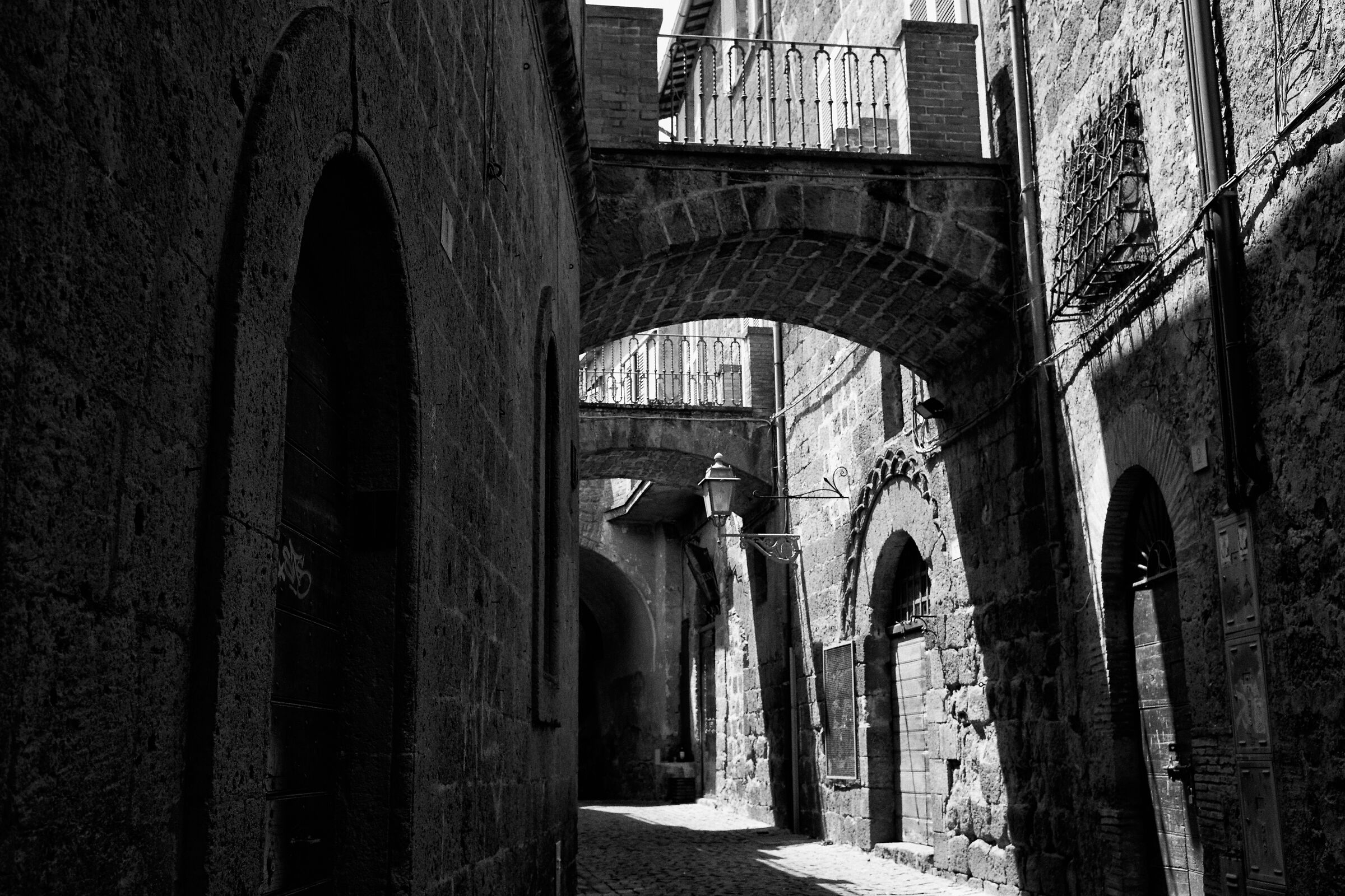 Ancient streets of Orvieto...