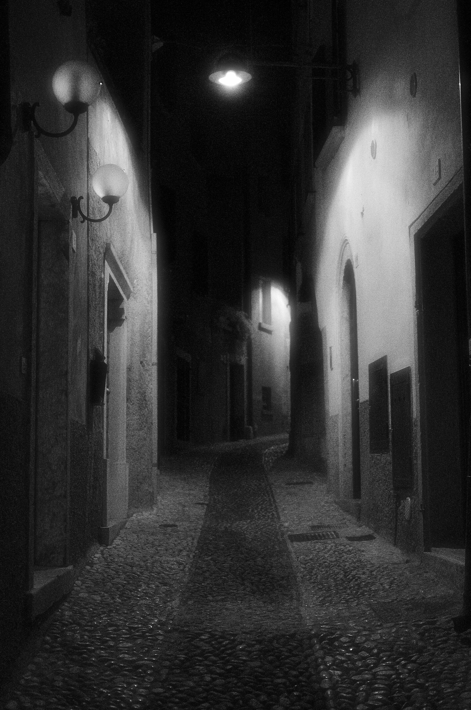 alley in the dark...