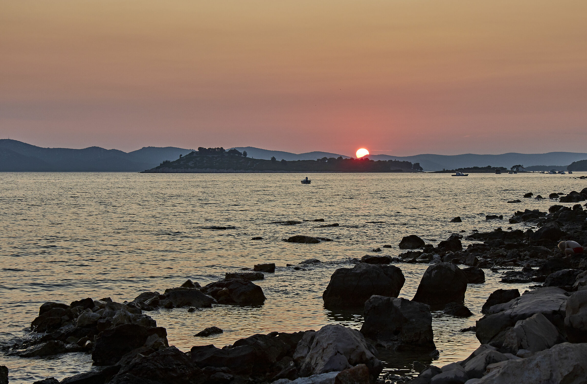 sunset Croatia Pakostane...