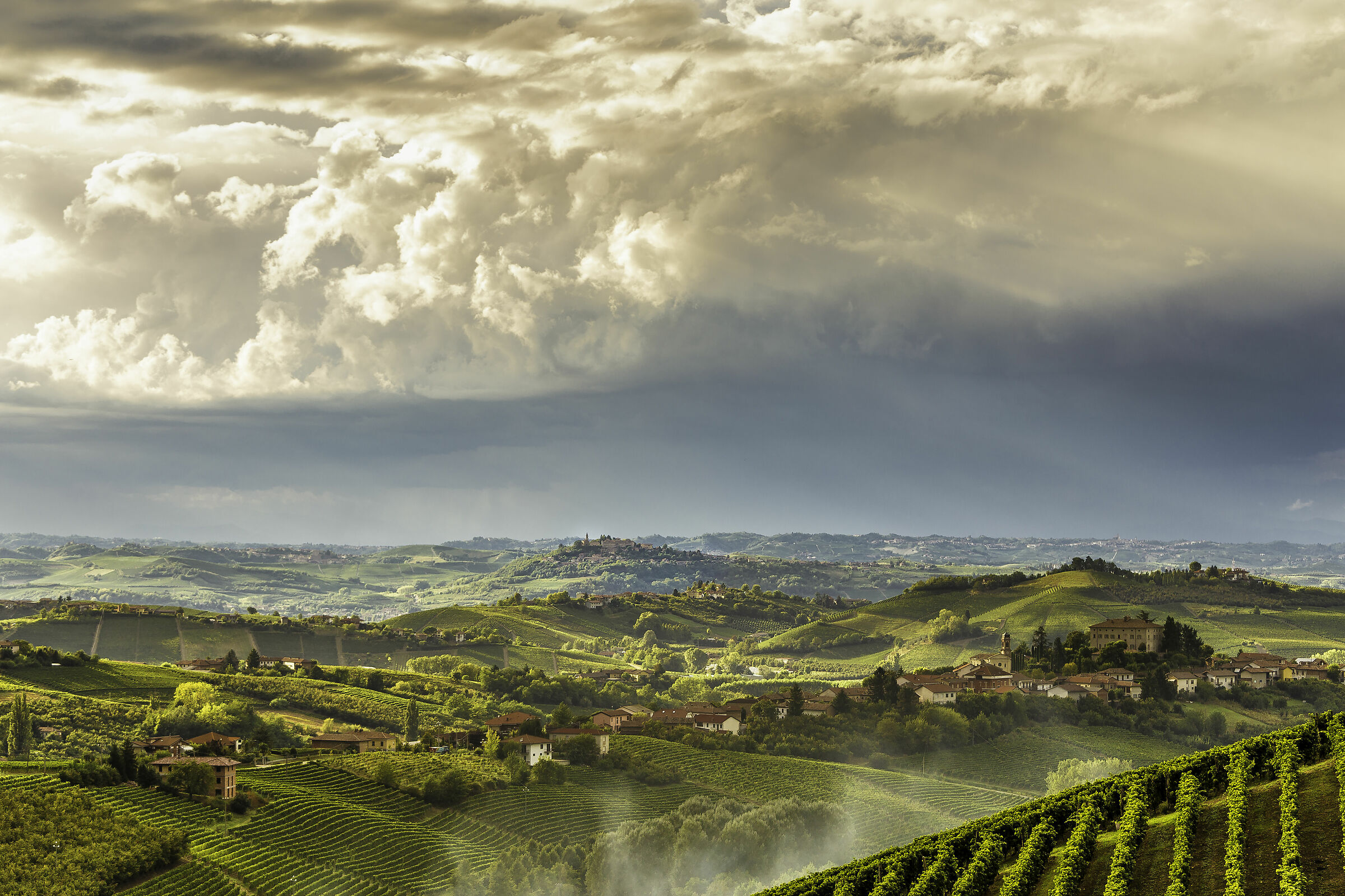 The sky, the earth, the langhe...