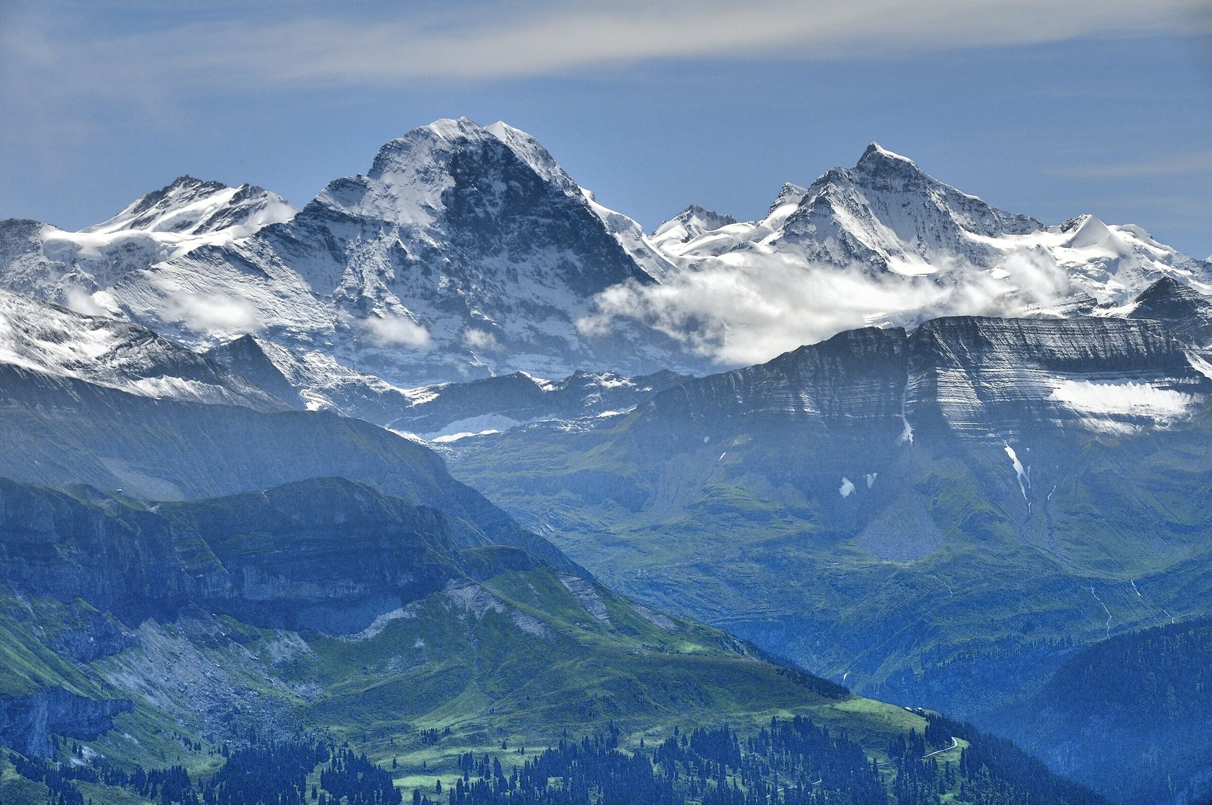 Eiger e Jungfrau...