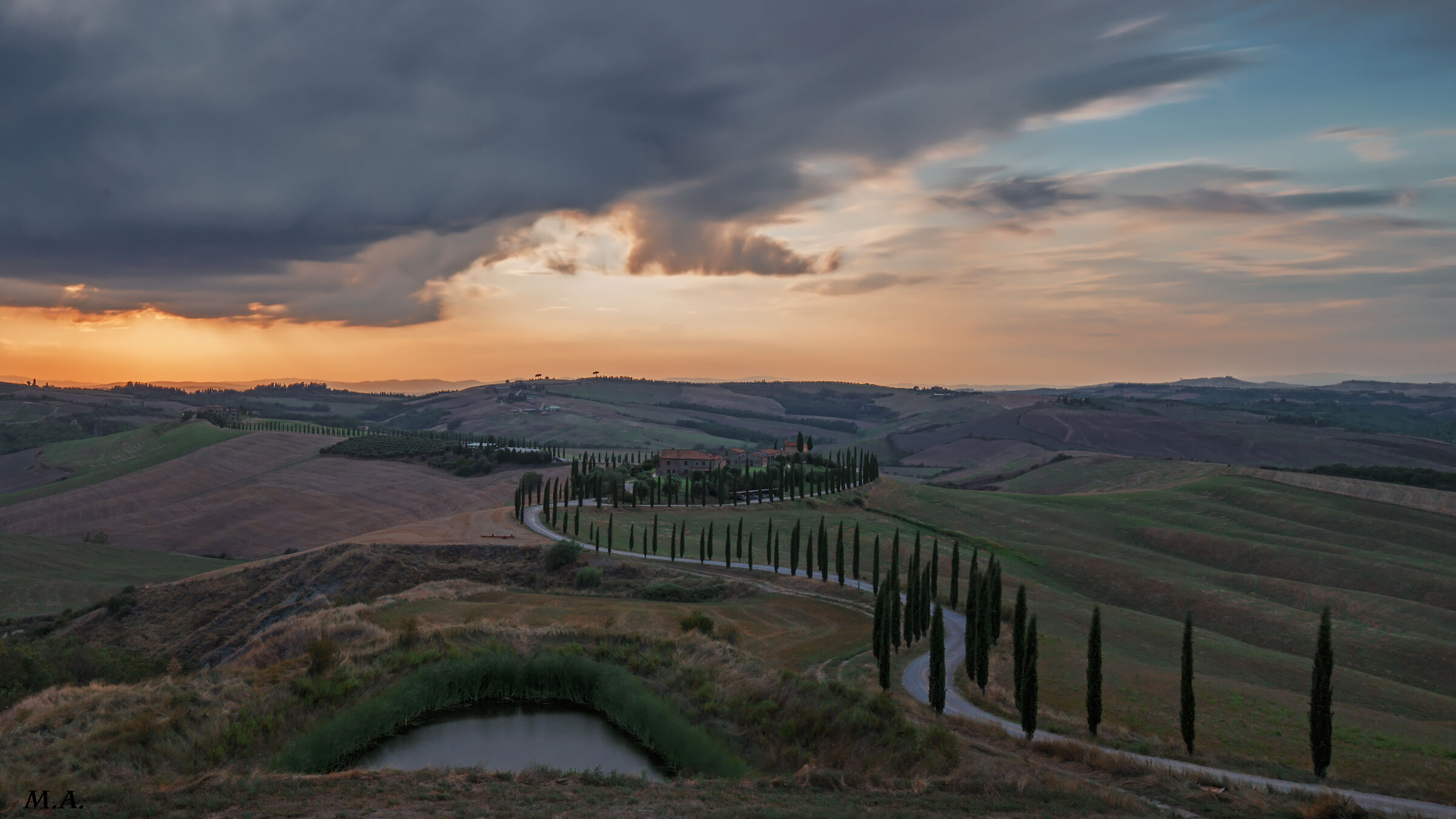 Val d'Orcia - Clouds...