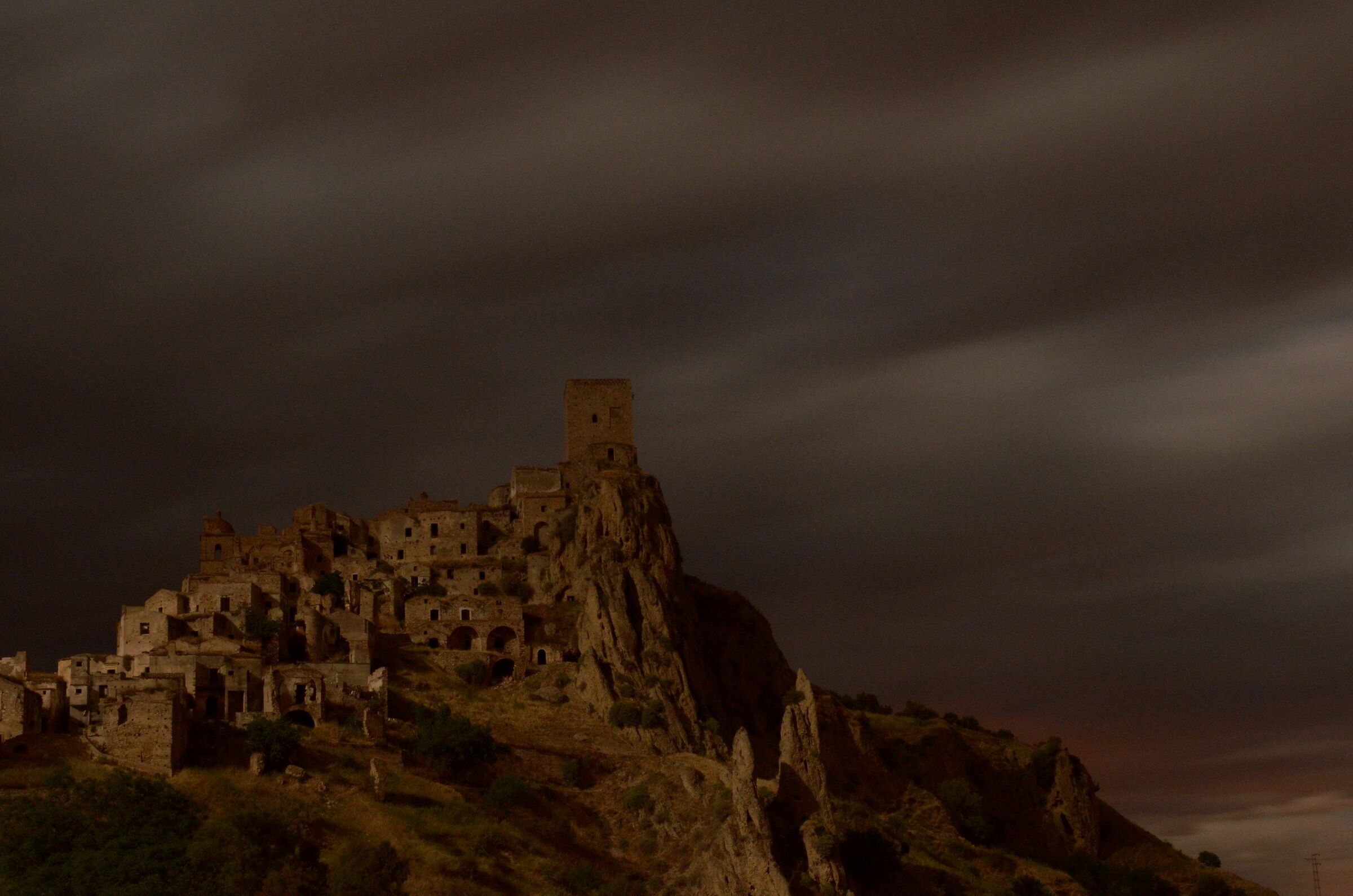 The ghost town. Craco...