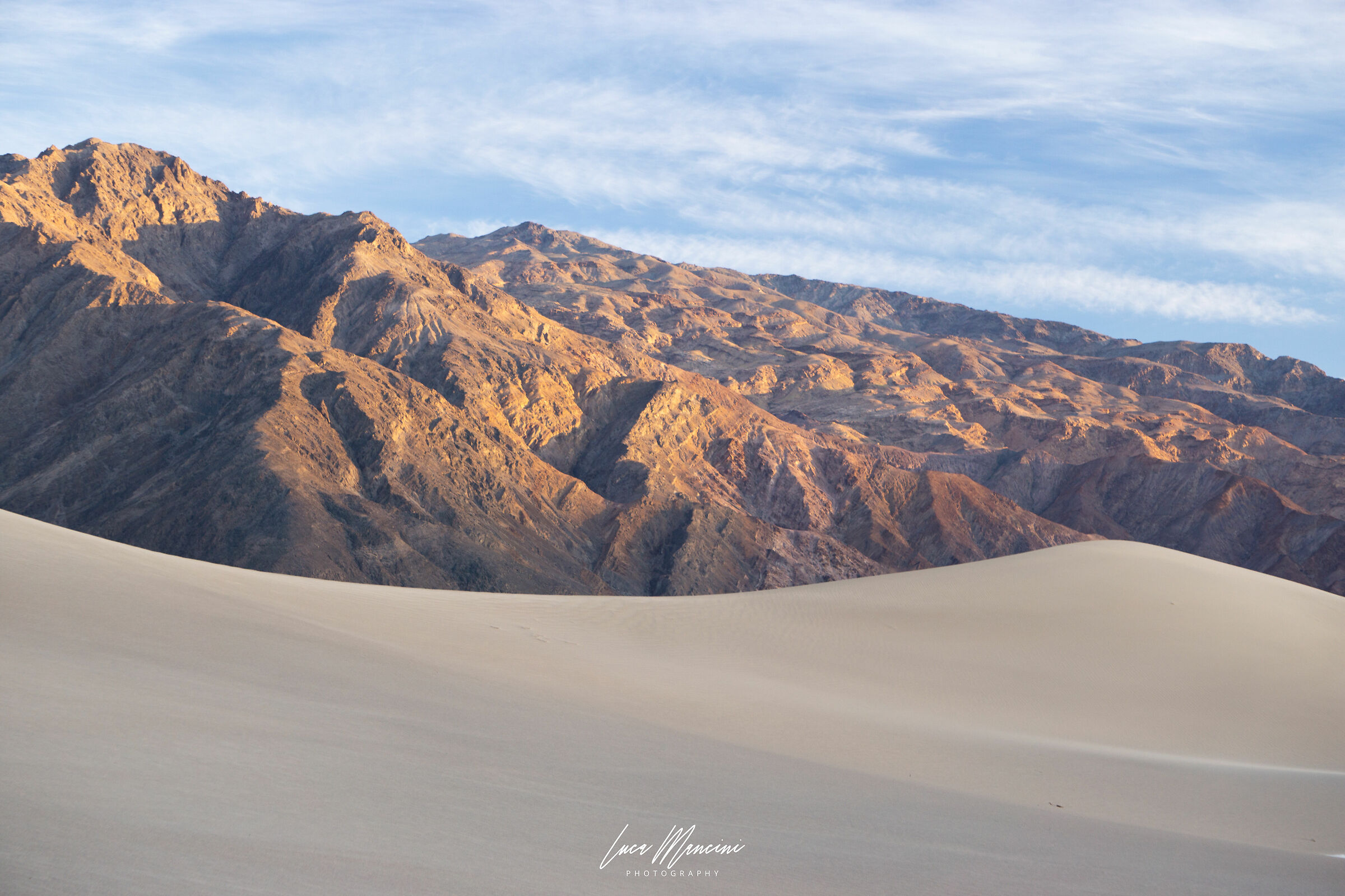 Tramonto nella Death Valley...