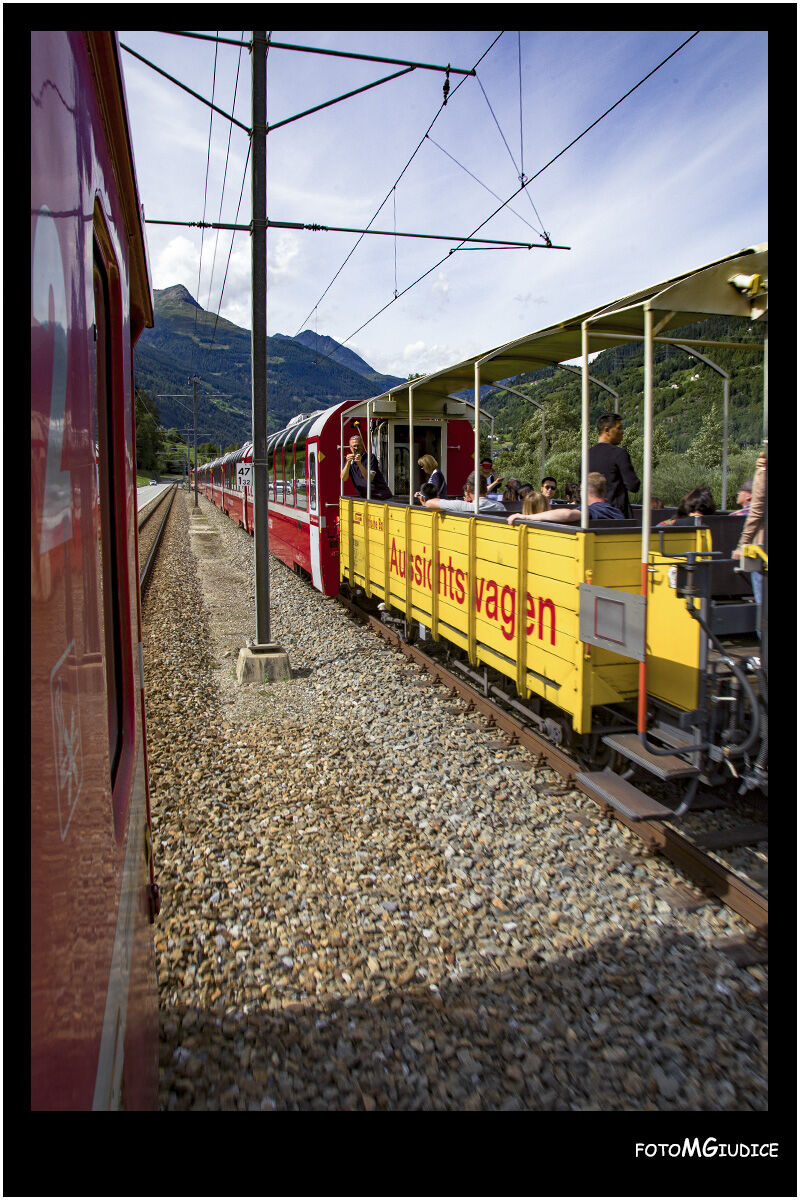 Bernina Red Train ...