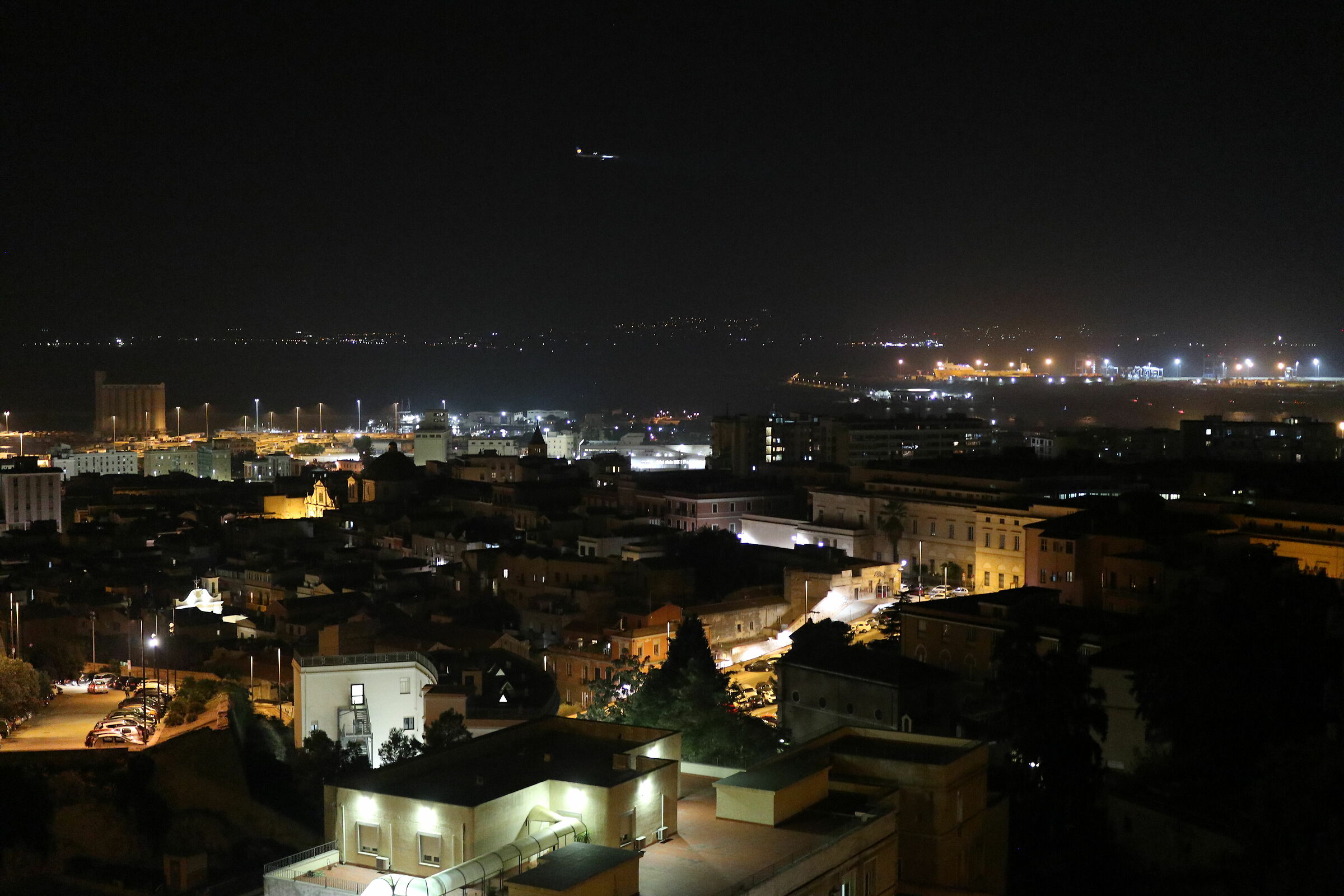 Cagliari, evening lights ...