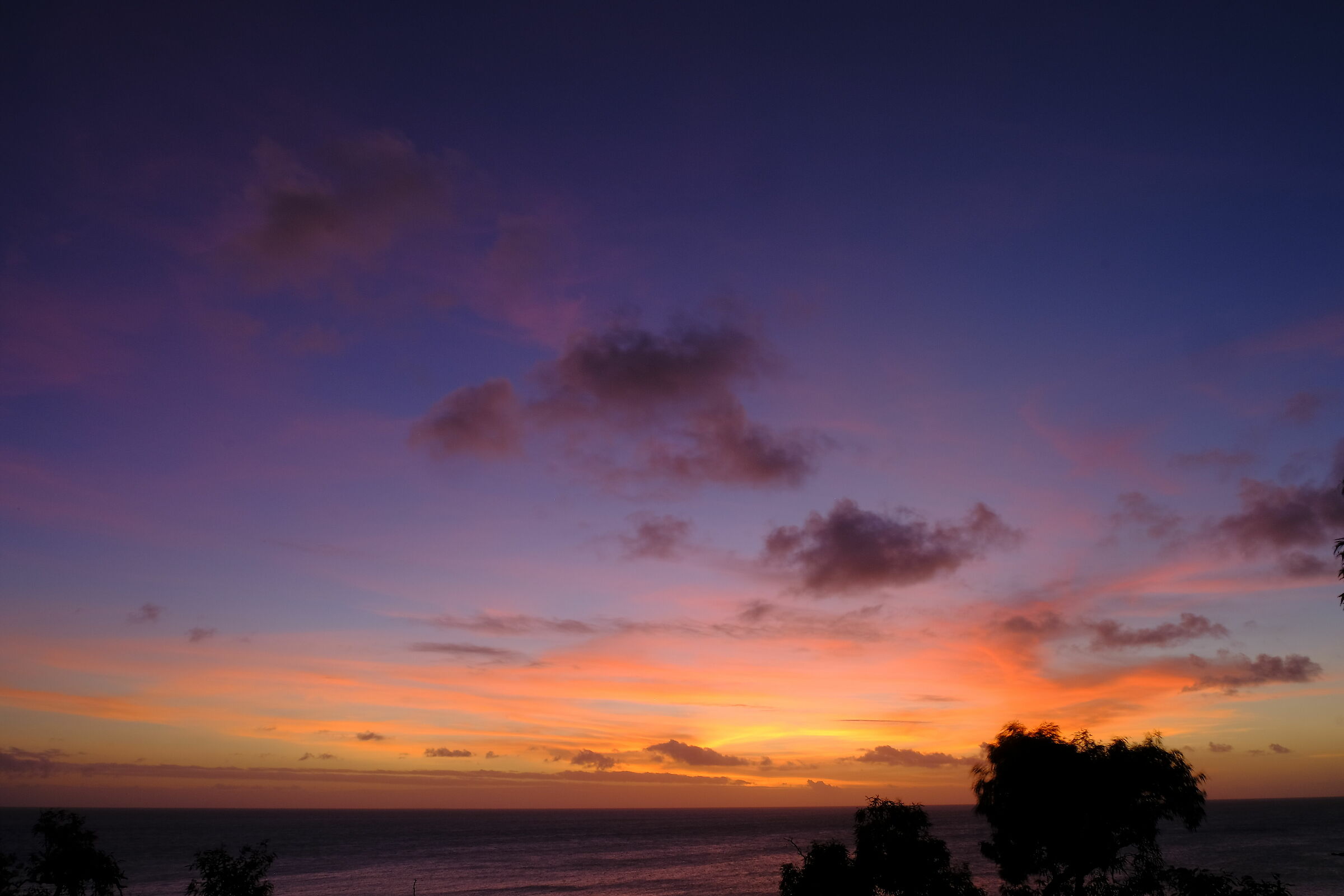 sunset at lizard island...