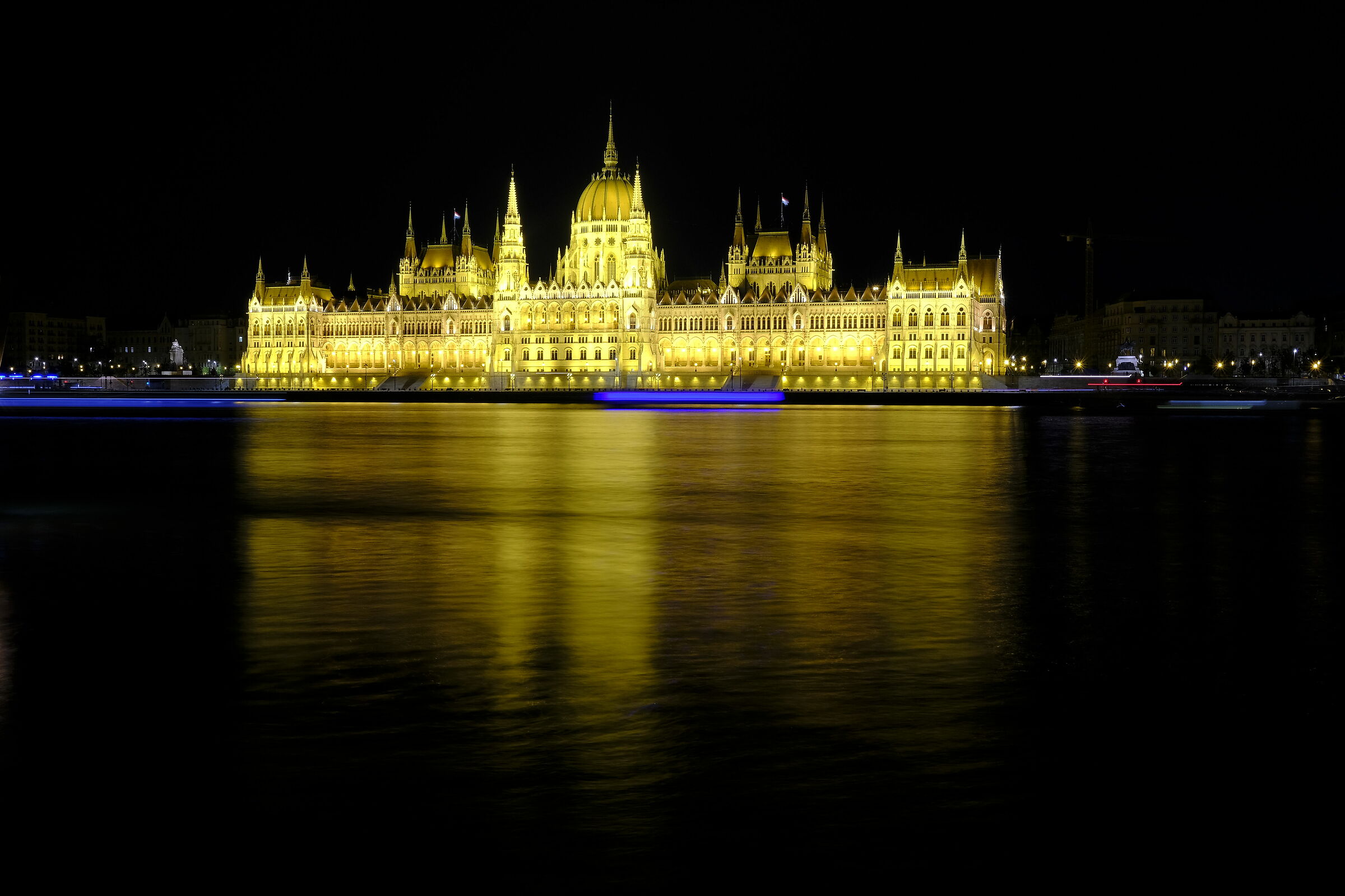 budapest parliament at night...