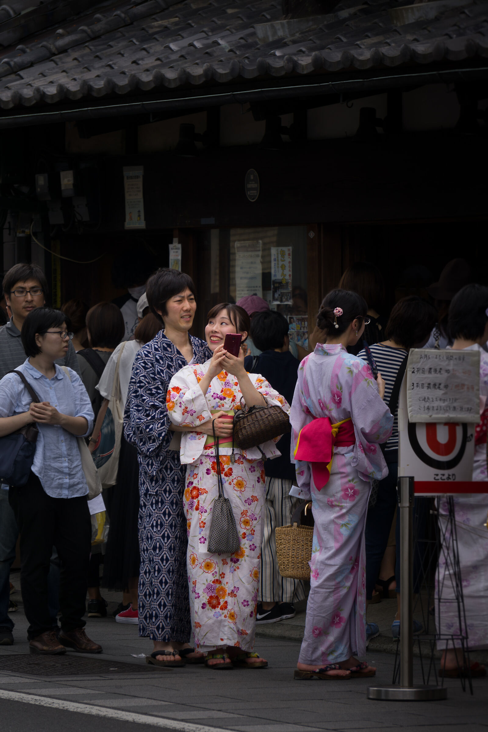 Kimono in Kawagoe...