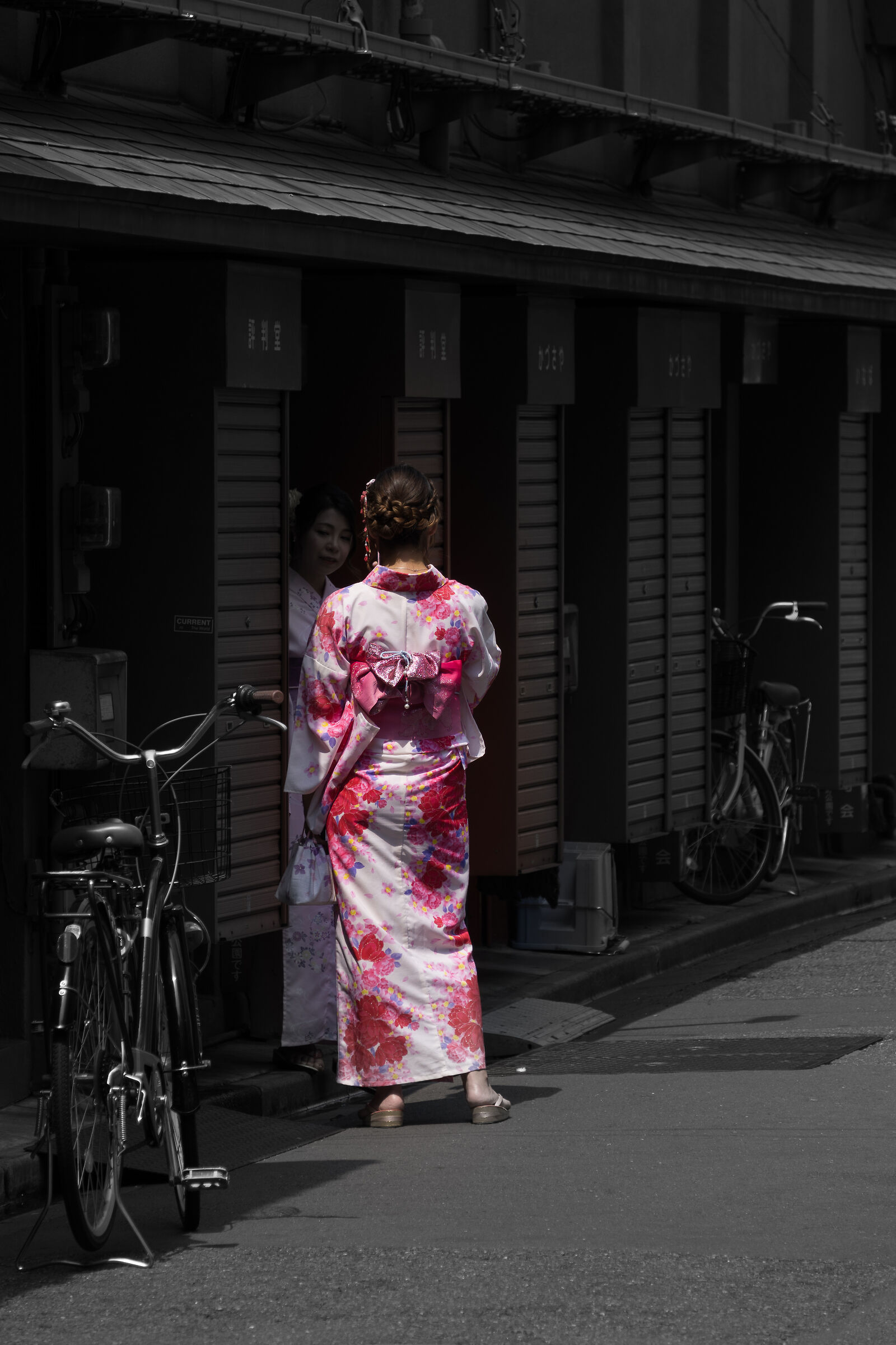 Pink Kimono...