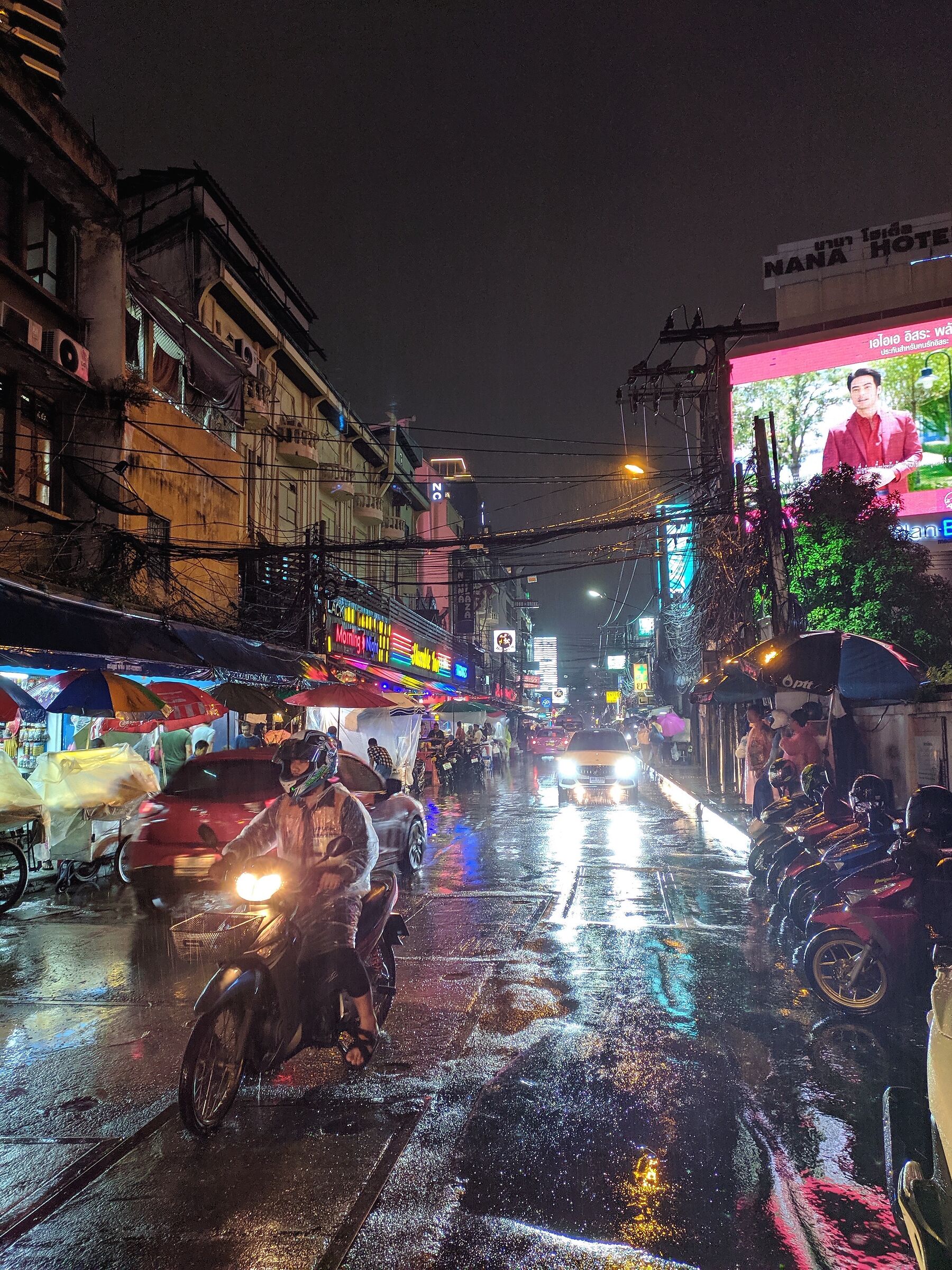 rain in Bangkok...