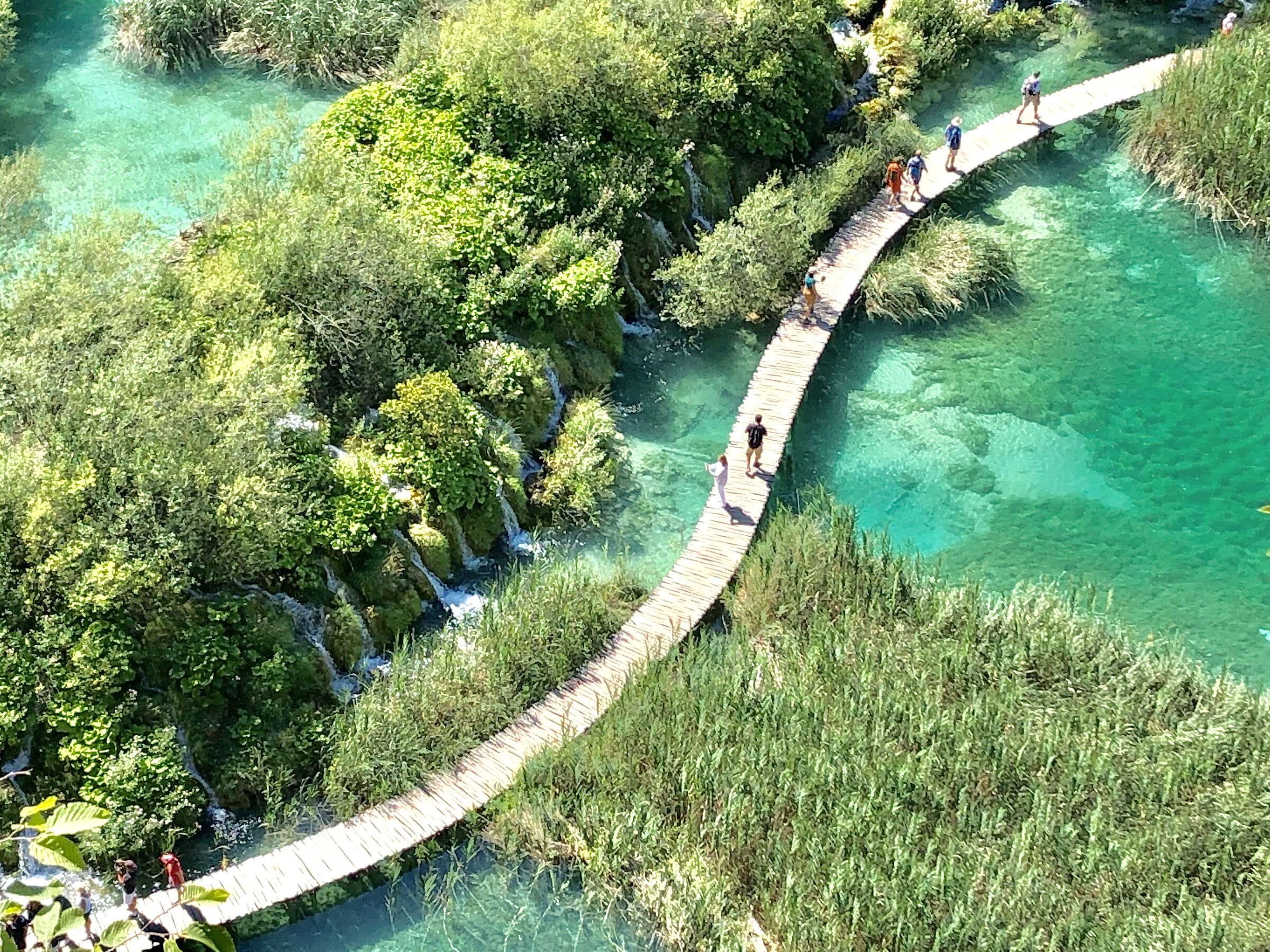 Parco nazionale delle cascate di Plitvice - Croazia...