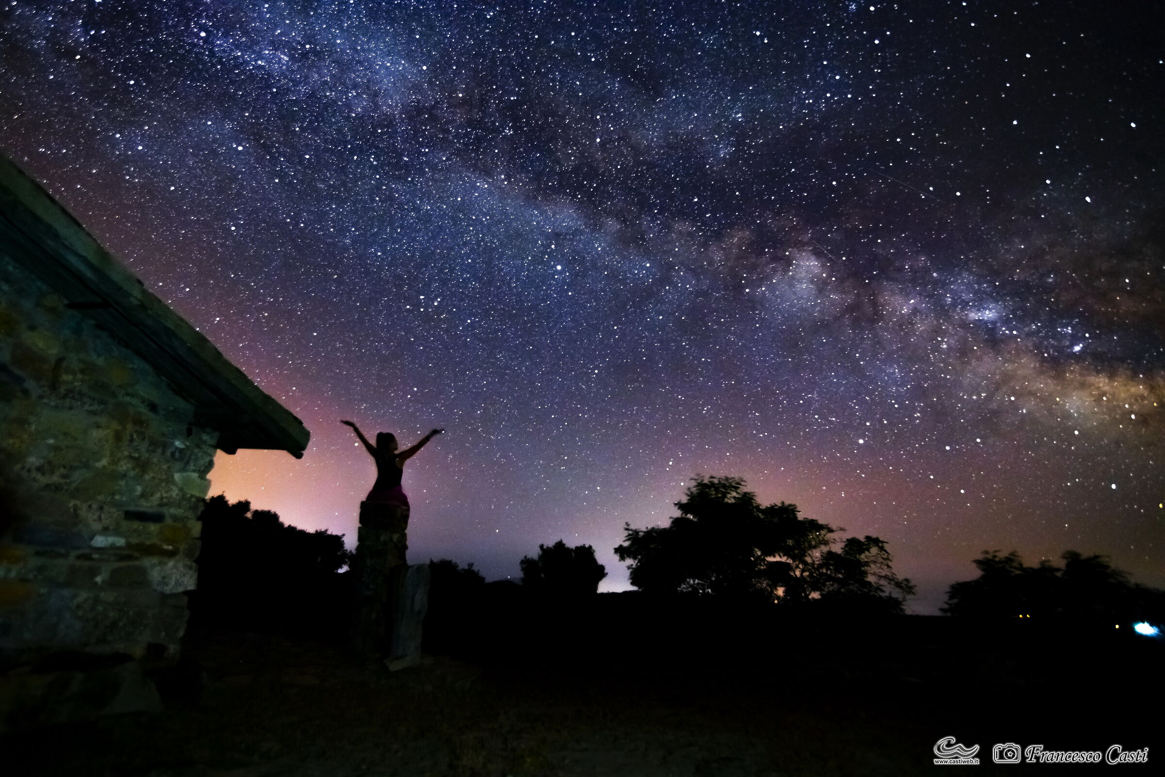 Milky Way in Sardinia...