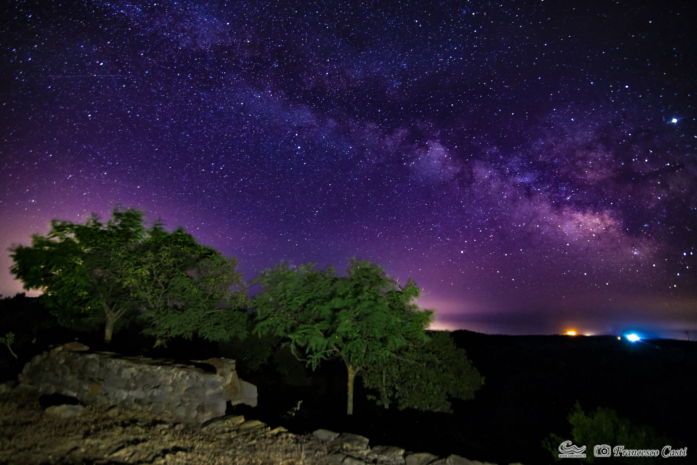 Milky Way in Sardinia...