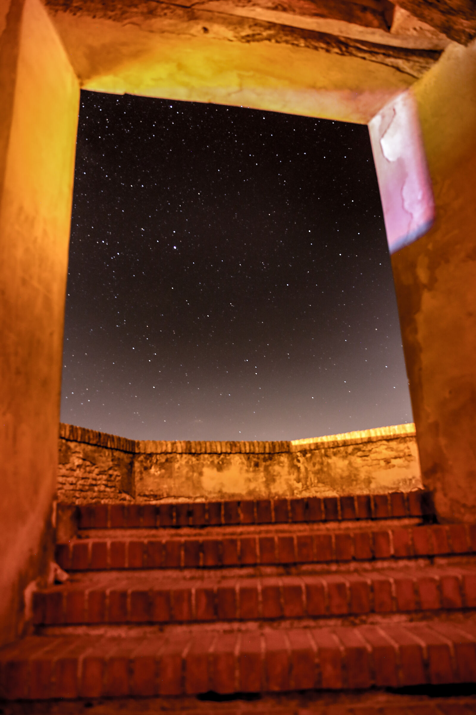The starry "Shoe" in Morro d'Alba...