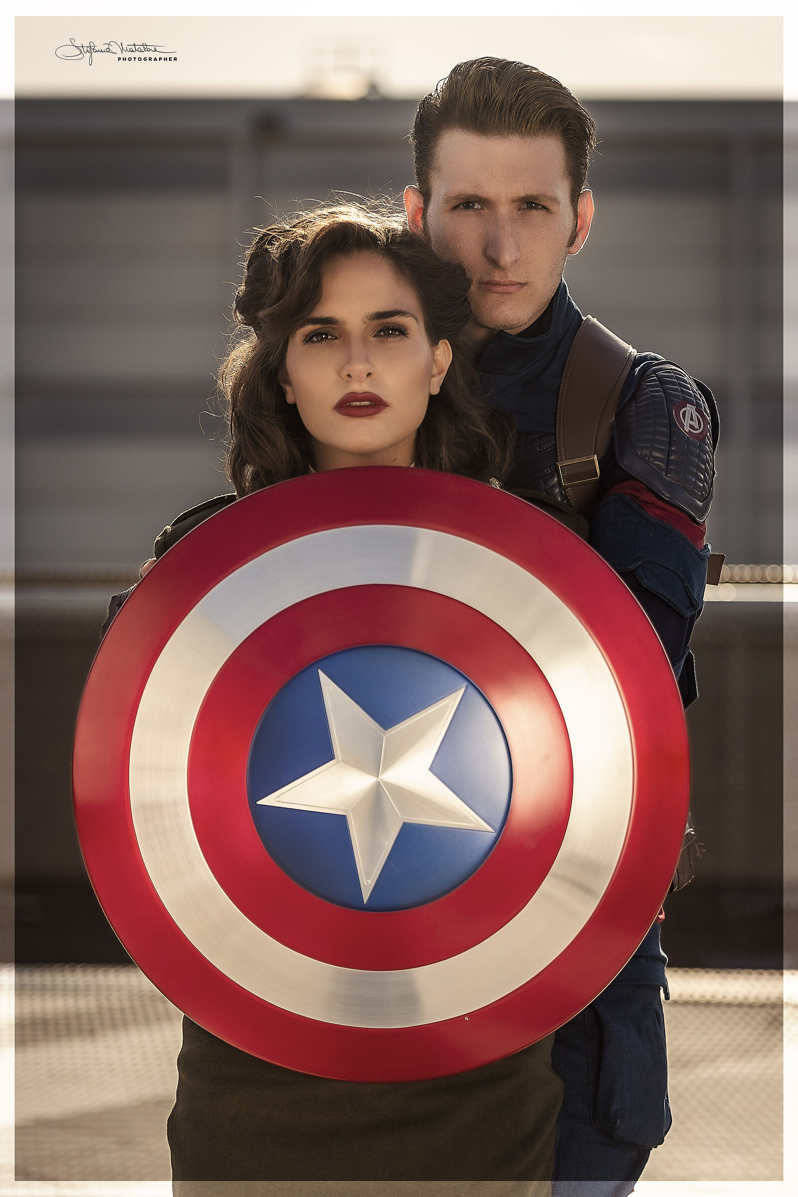Steve Rogers and Peggy Carter...
